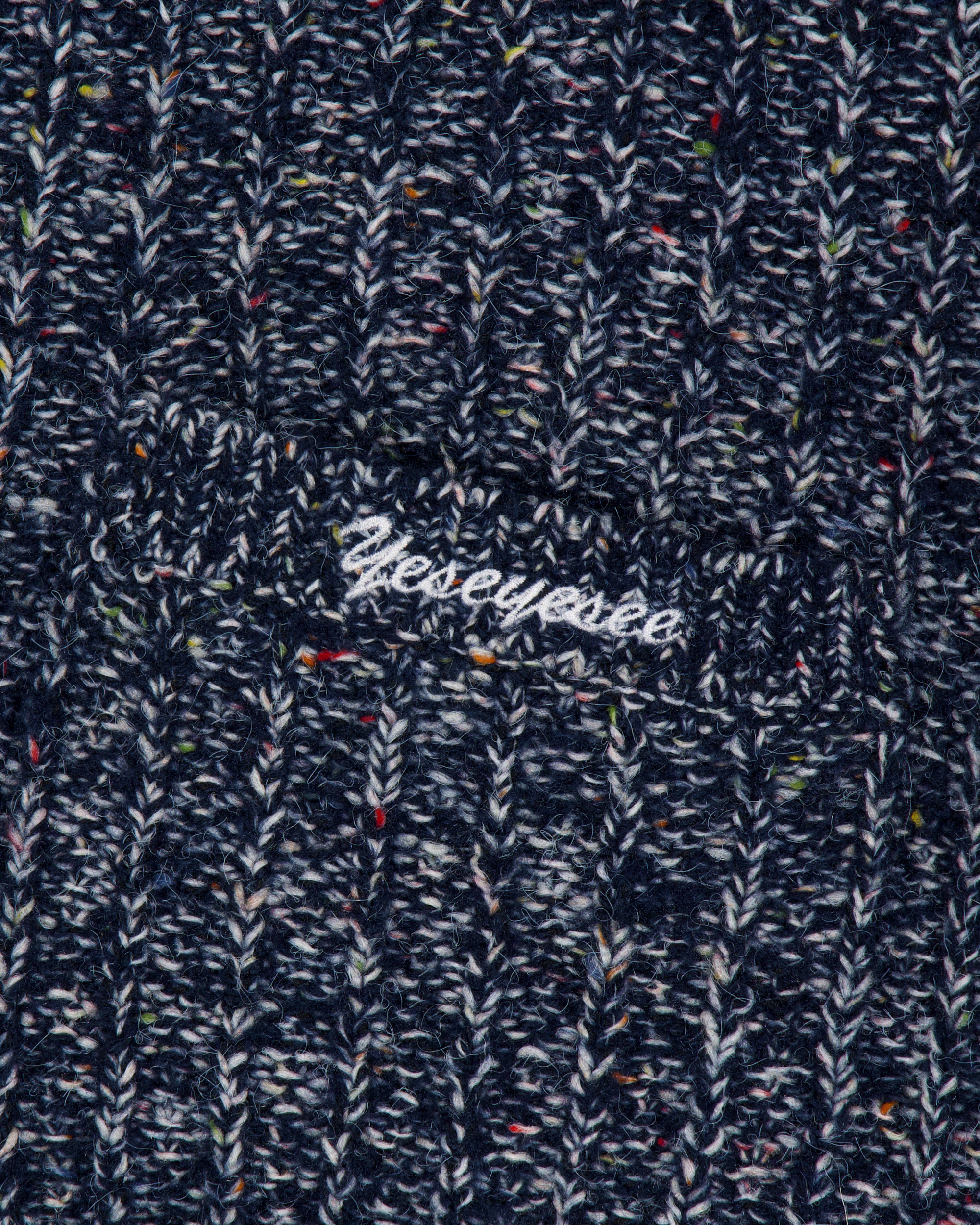 yeseyesee - Speckle Yarn Knit Cardigan (Blue) product image 4 | TRAB K-Fashion Australia