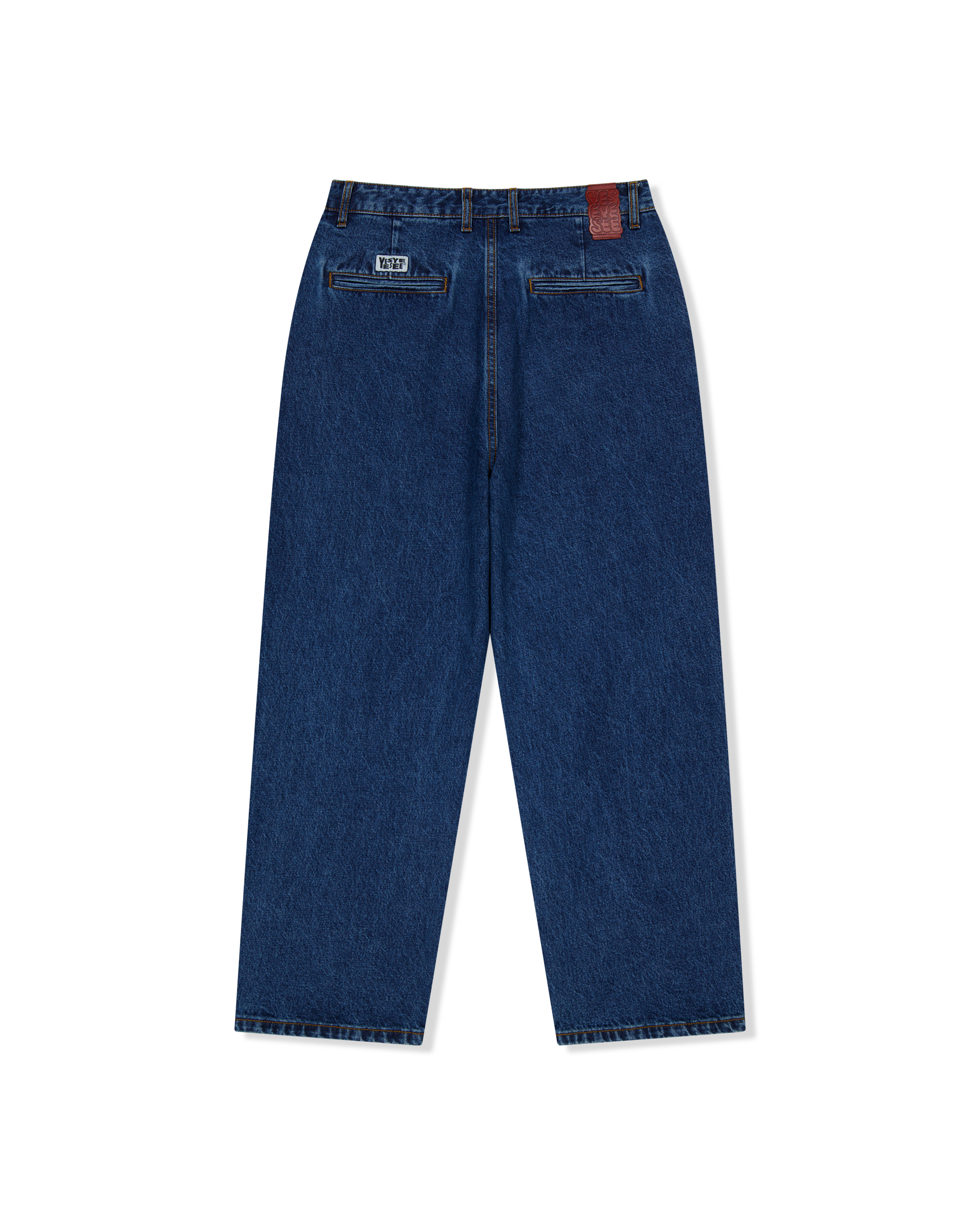 yeseyesee - Two Tucked Denim Pants (Indigo) product image 2 | TRAB K-Fashion Australia
