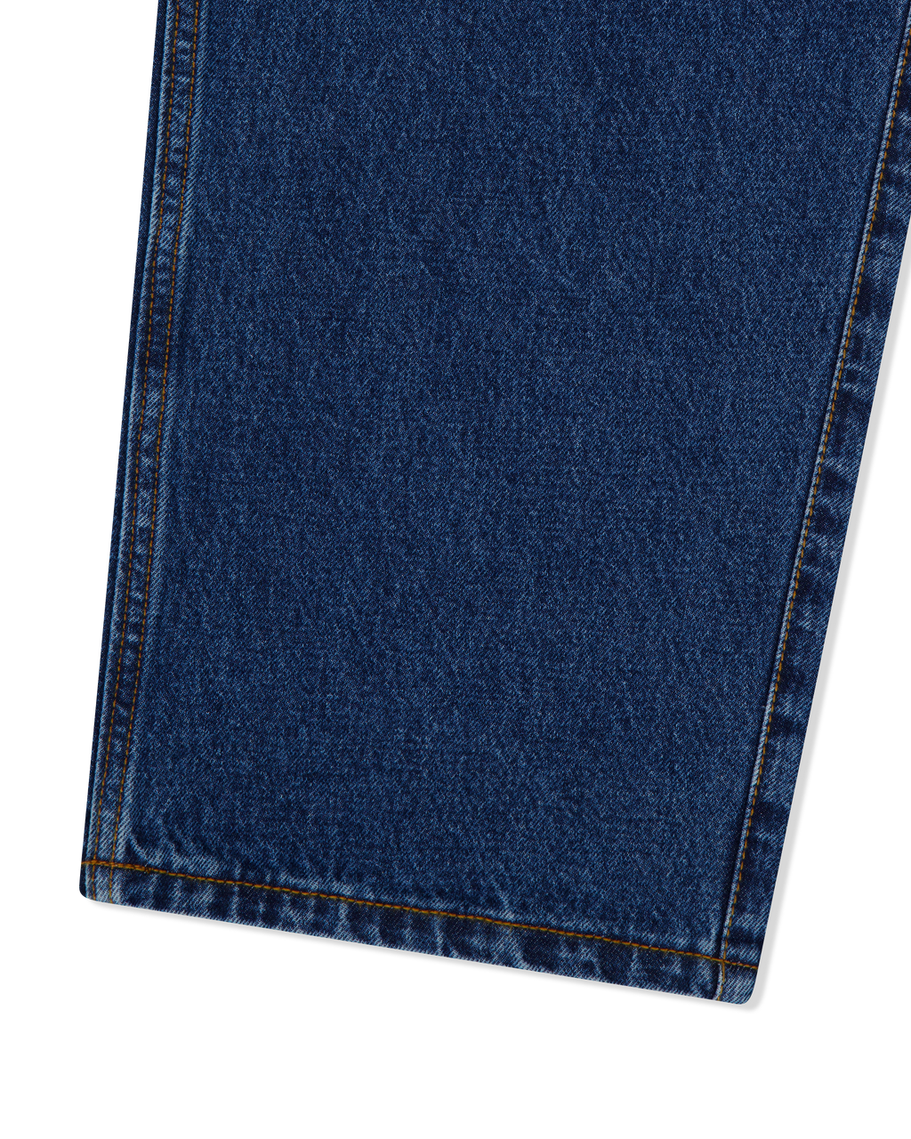yeseyesee - Two Tucked Denim Pants (Indigo) product image 4 | TRAB K-Fashion Australia