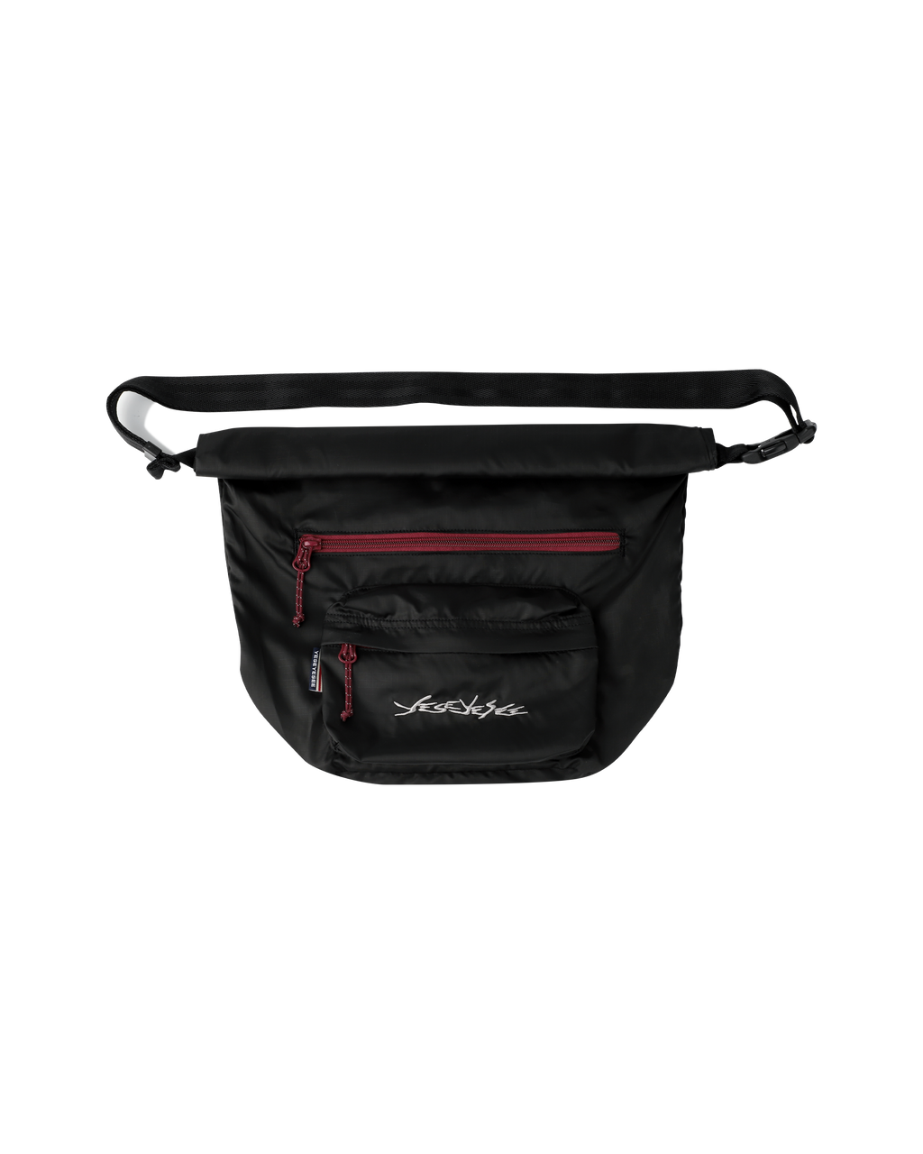 yeseyesee - Y.E.S Roll Top Cross Bag (Black) product image 2 | TRAB K-Fashion Australia