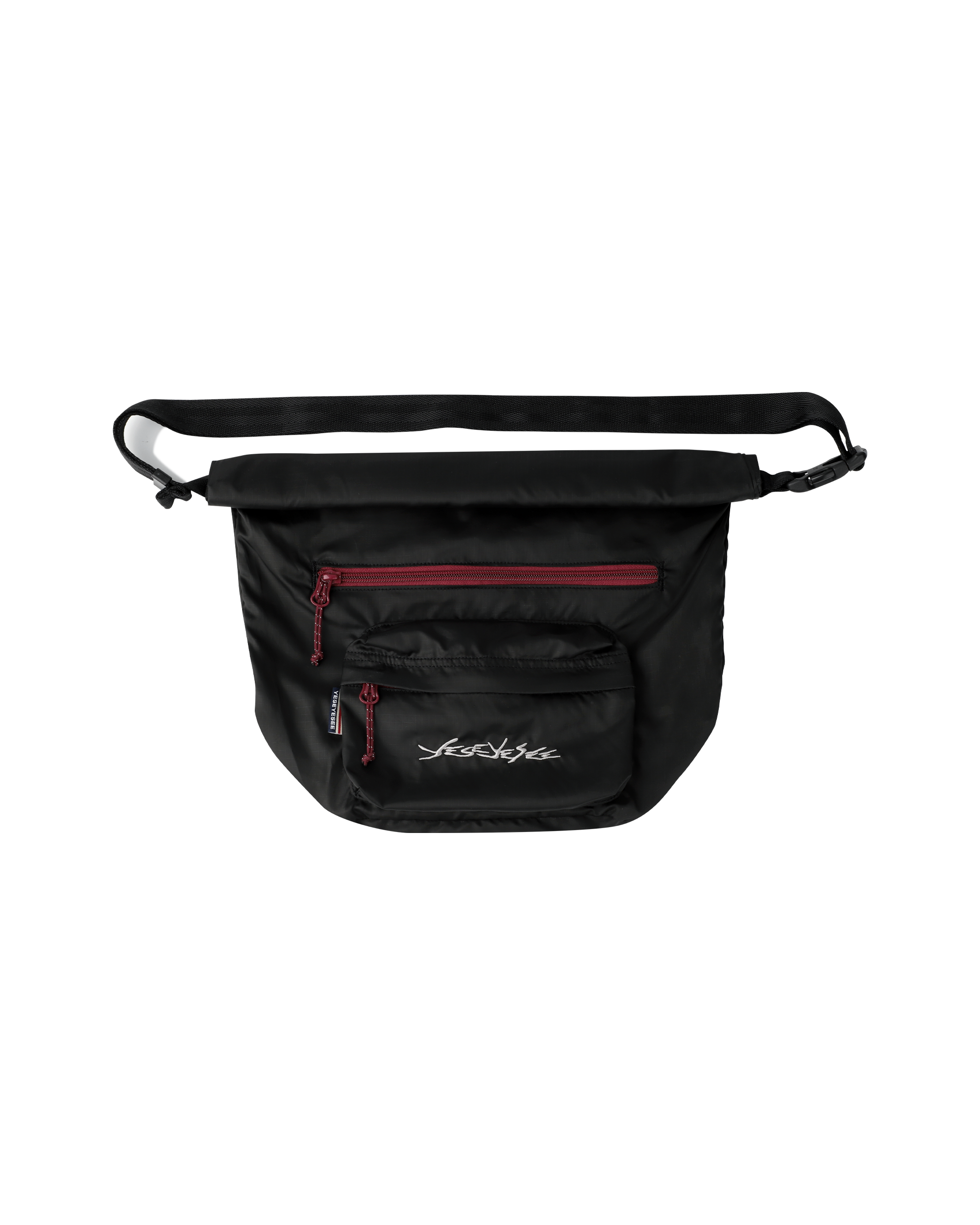 yeseyesee - Y.E.S Roll Top Cross Bag (Black) product image 2 | TRAB K-Fashion Australia