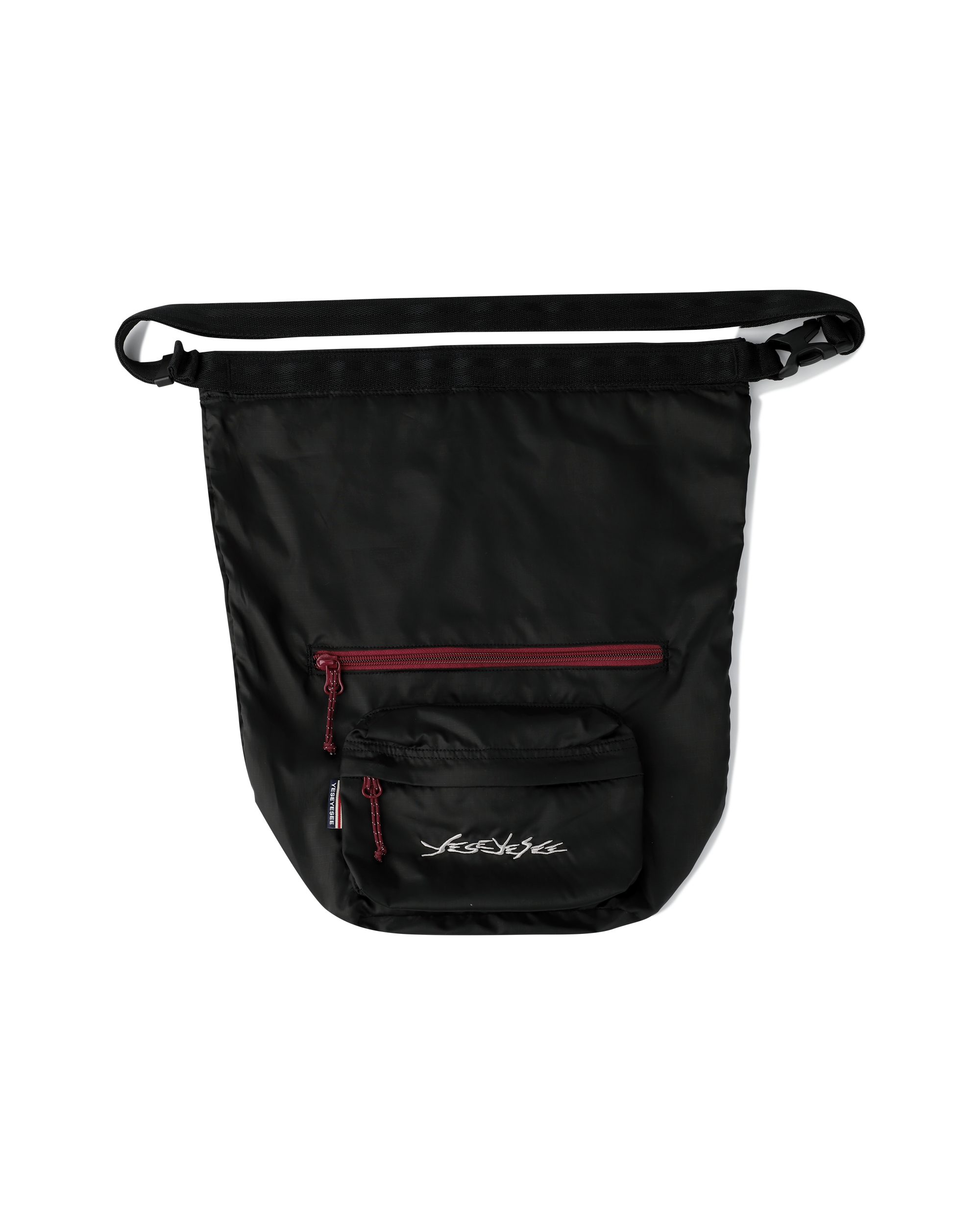 yeseyesee - Y.E.S Roll Top Cross Bag (Black) product image 3 | TRAB K-Fashion Australia