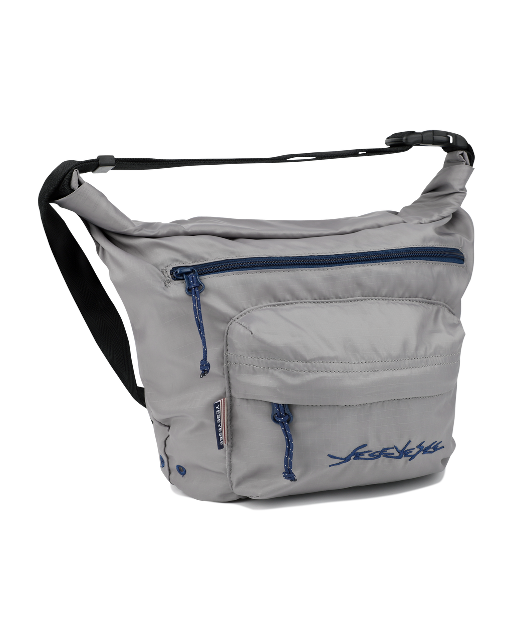 yeseyesee - Y.E.S Roll Top Cross Bag (Grey) product image 1 | TRAB K-Fashion Australia