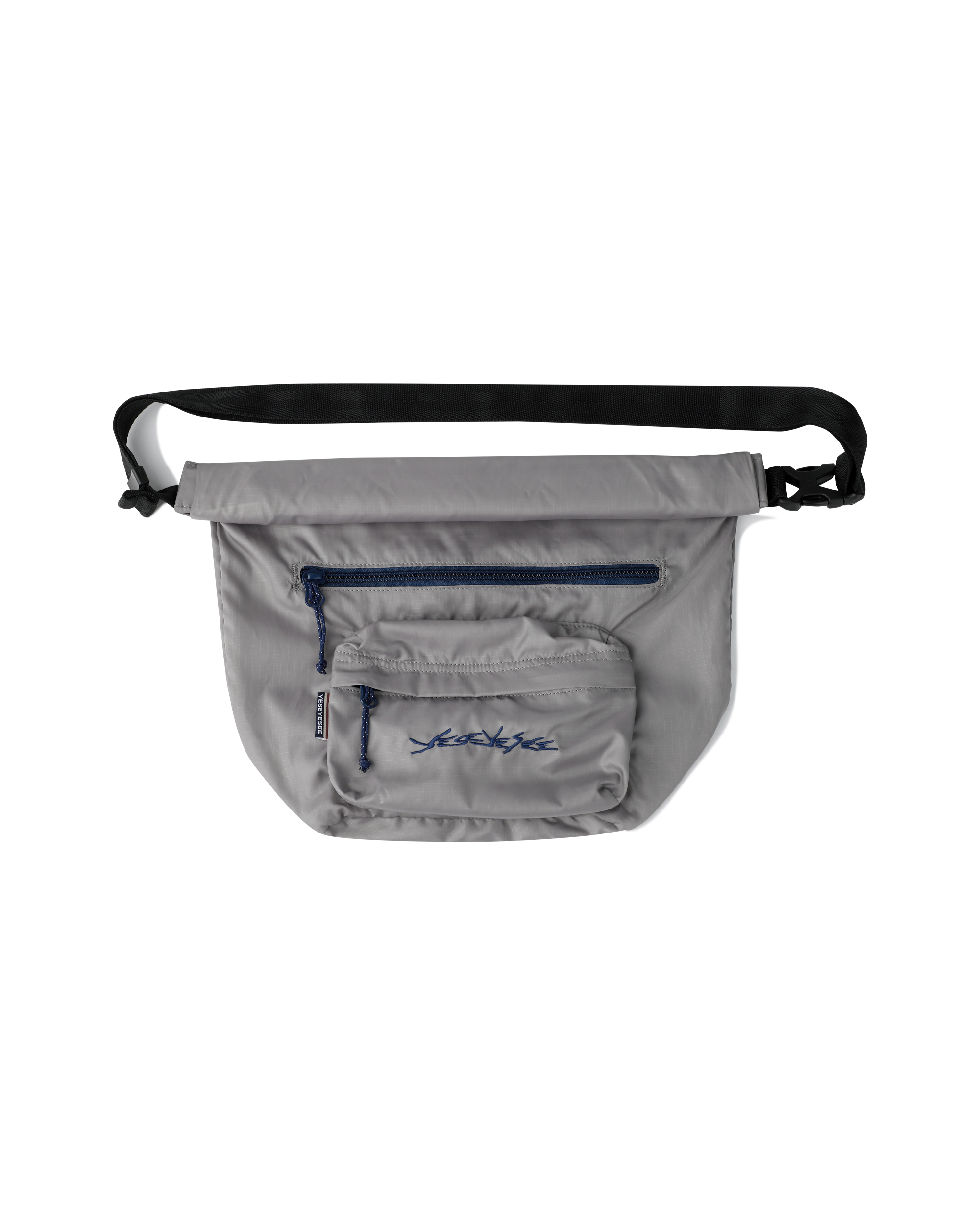 yeseyesee - Y.E.S Roll Top Cross Bag (Grey) product image 2 | TRAB K-Fashion Australia