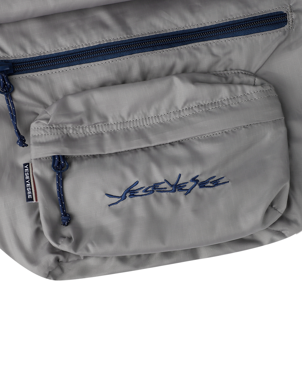 yeseyesee - Y.E.S Roll Top Cross Bag (Grey) product image 5 | TRAB K-Fashion Australia