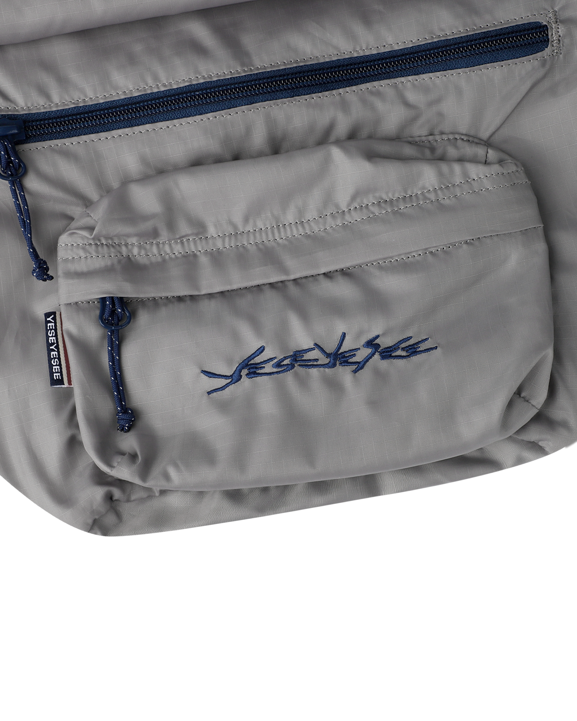 yeseyesee - Y.E.S Roll Top Cross Bag (Grey) product image 5 | TRAB K-Fashion Australia