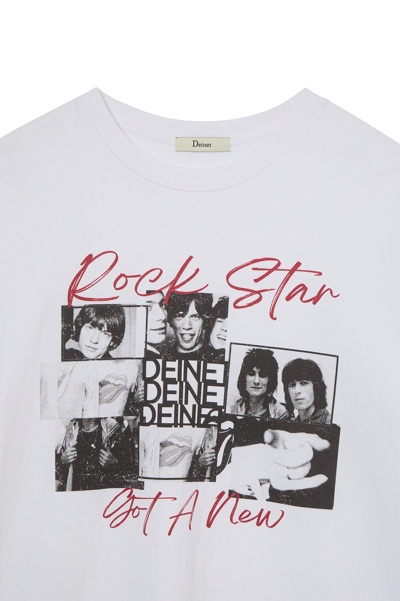 Deinet - Band Graphic T-Shirt (White) product image 9 | TRAB K-Fashion Australia