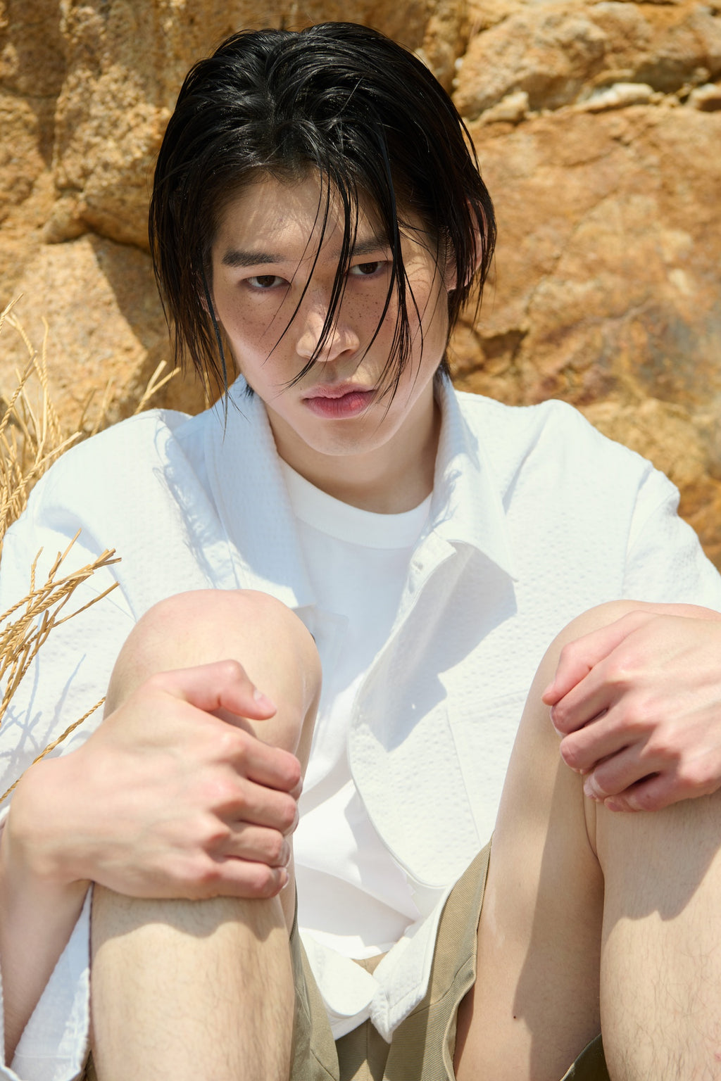 STU - Seersucker Jacket (White) product image 6 | TRAB K-Fashion Australia
