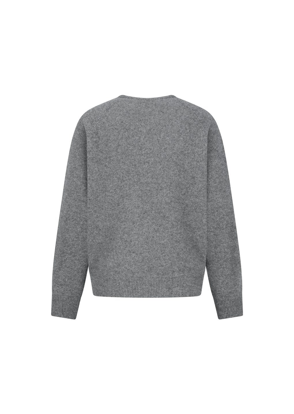 Amomento - Racoon v-neck knit (Grey) product image 9 | TRAB K-Fashion Australia