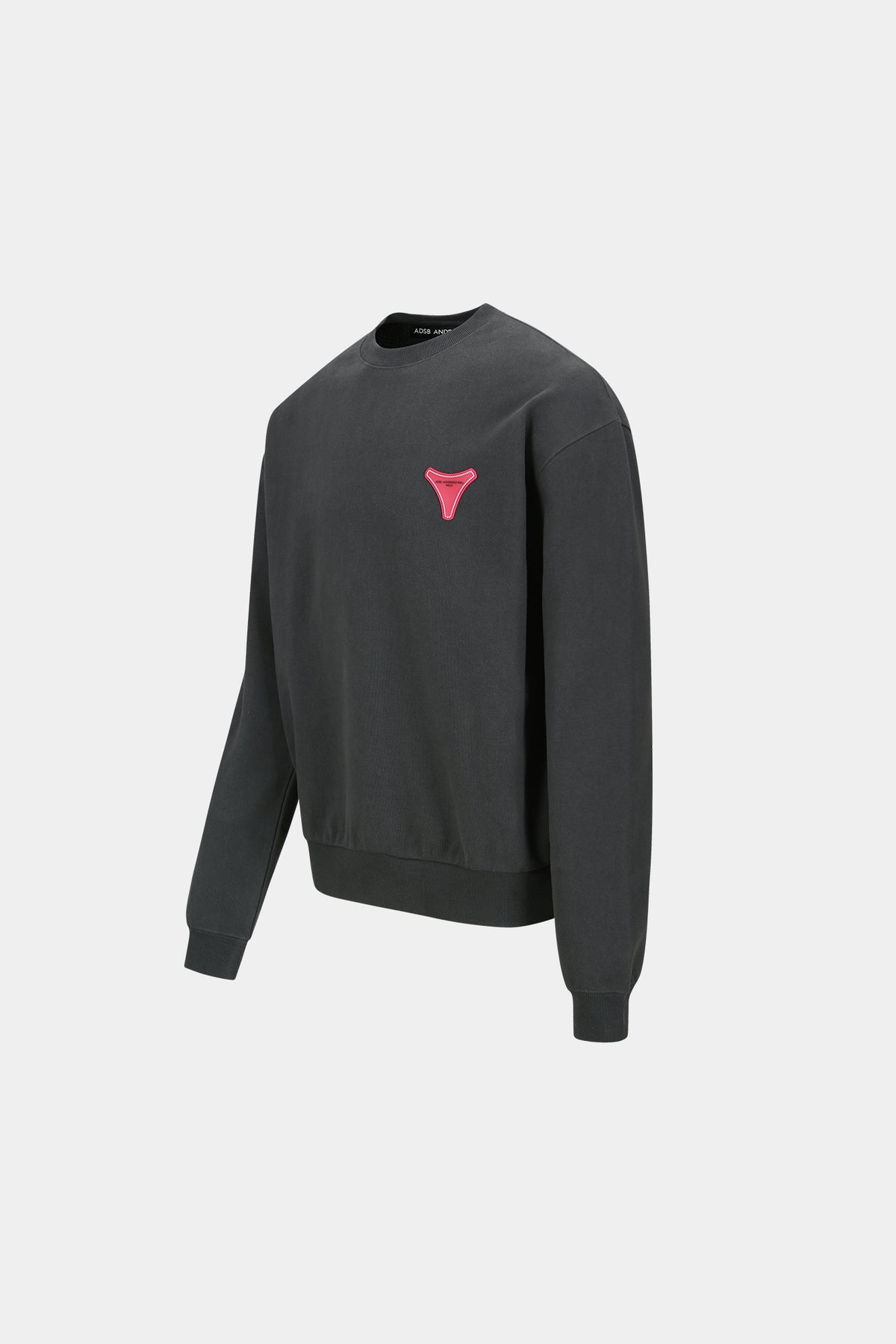Andersson Bell - Unisex Stool Patch Logo Sweatshirts (Charcoal) product image 8 | TRAB K-Fashion Australia