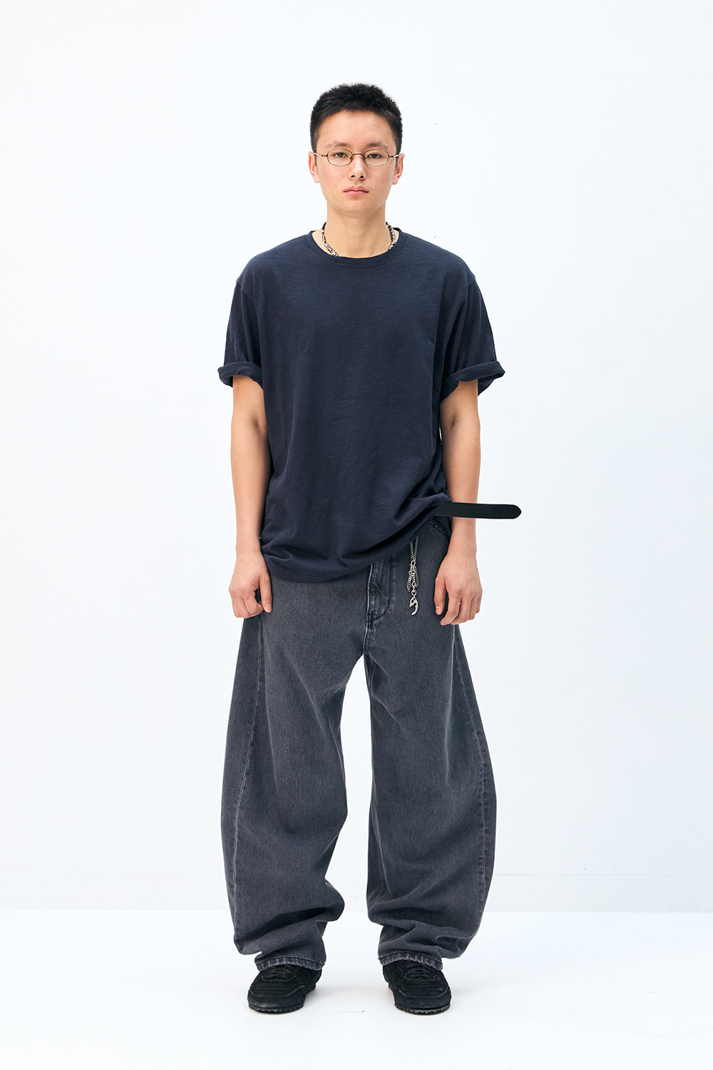 Hatchingroom - Base Tee Slub Dark (Navy) product image 6 | TRAB K-Fashion Australia