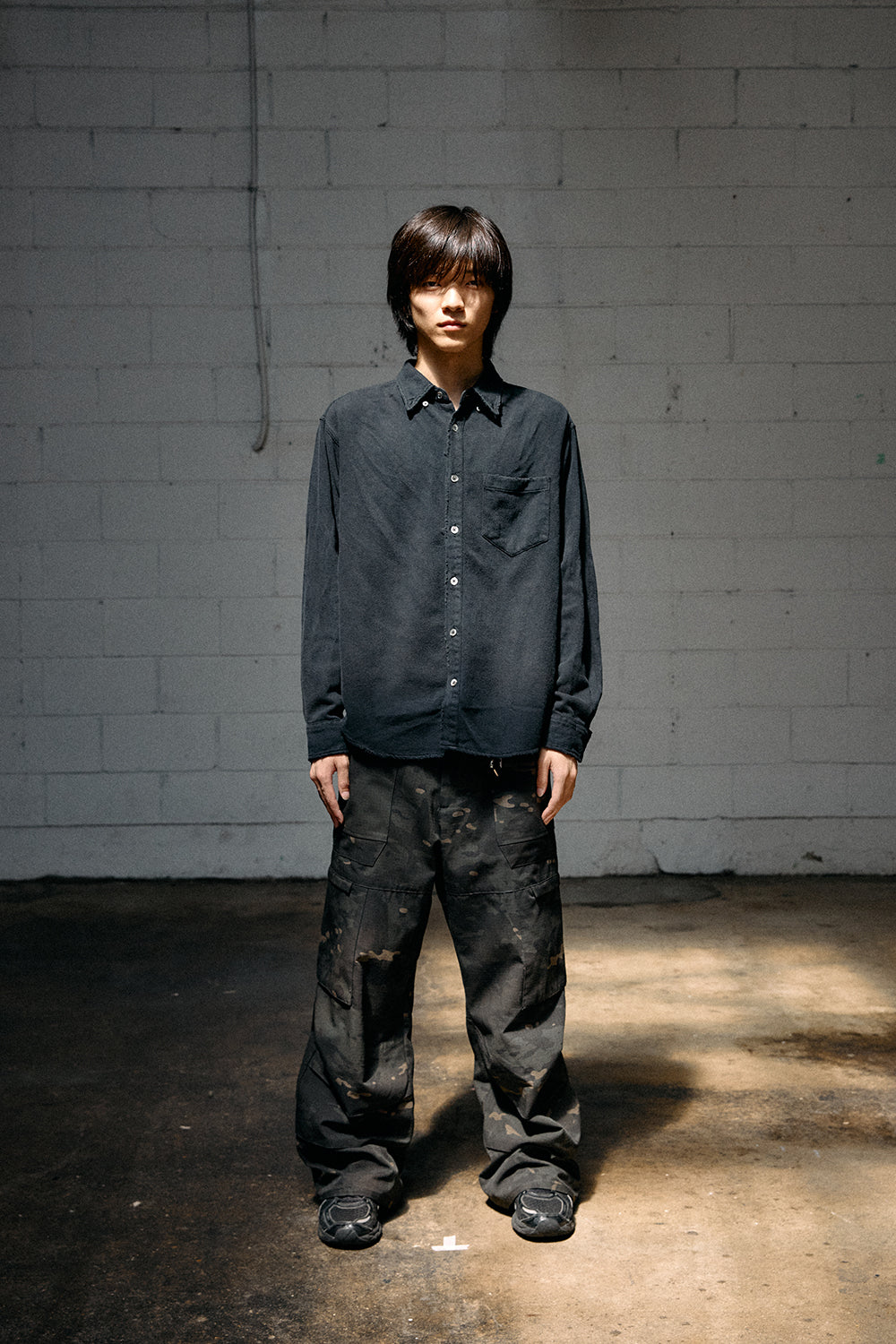 Hatchingroom - Fatigue Over Pants Ripstop Black (Camo) product image 8 | TRAB K-Fashion Australia
