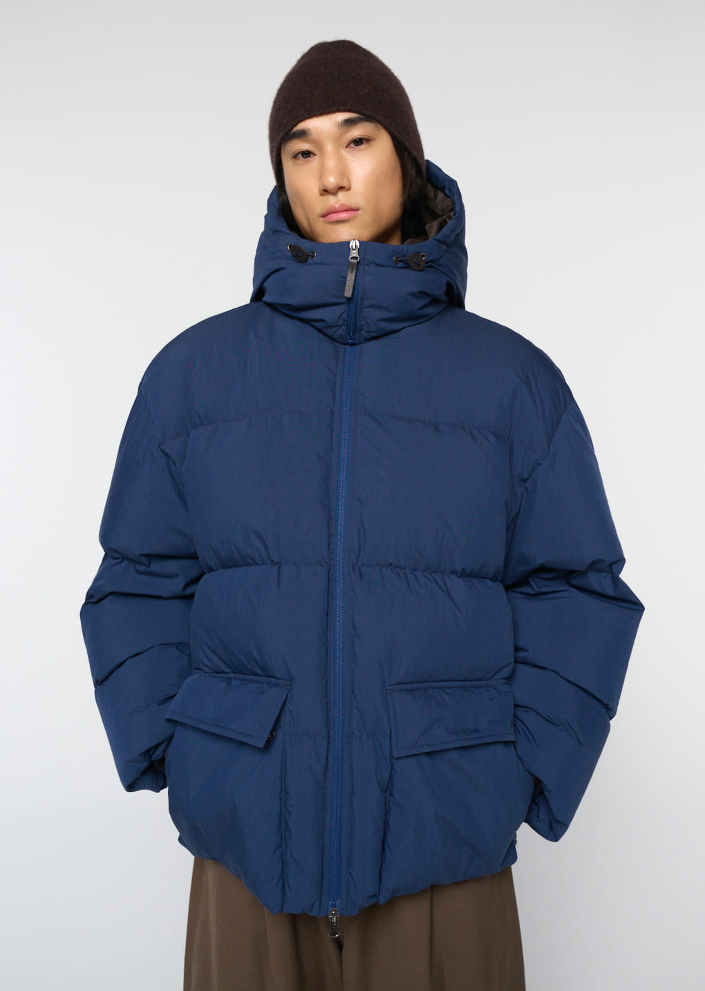 Amomento - [Pre-Order] mid down puffer (Blue) product image 7 | TRAB K-Fashion Australia