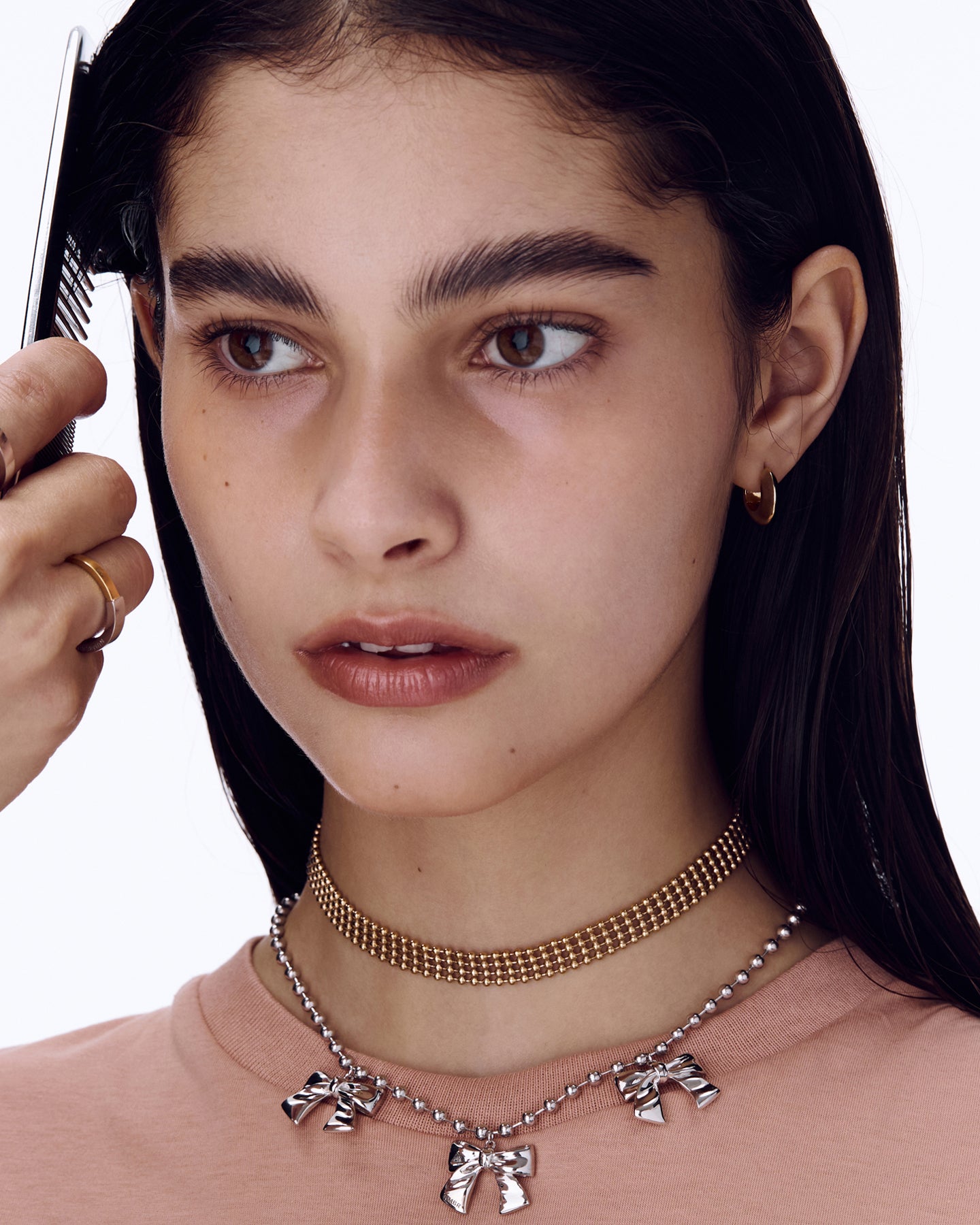 Numbering - Four Tier Strap Necklace #5769 product image 1 | TRAB K-Fashion Australia