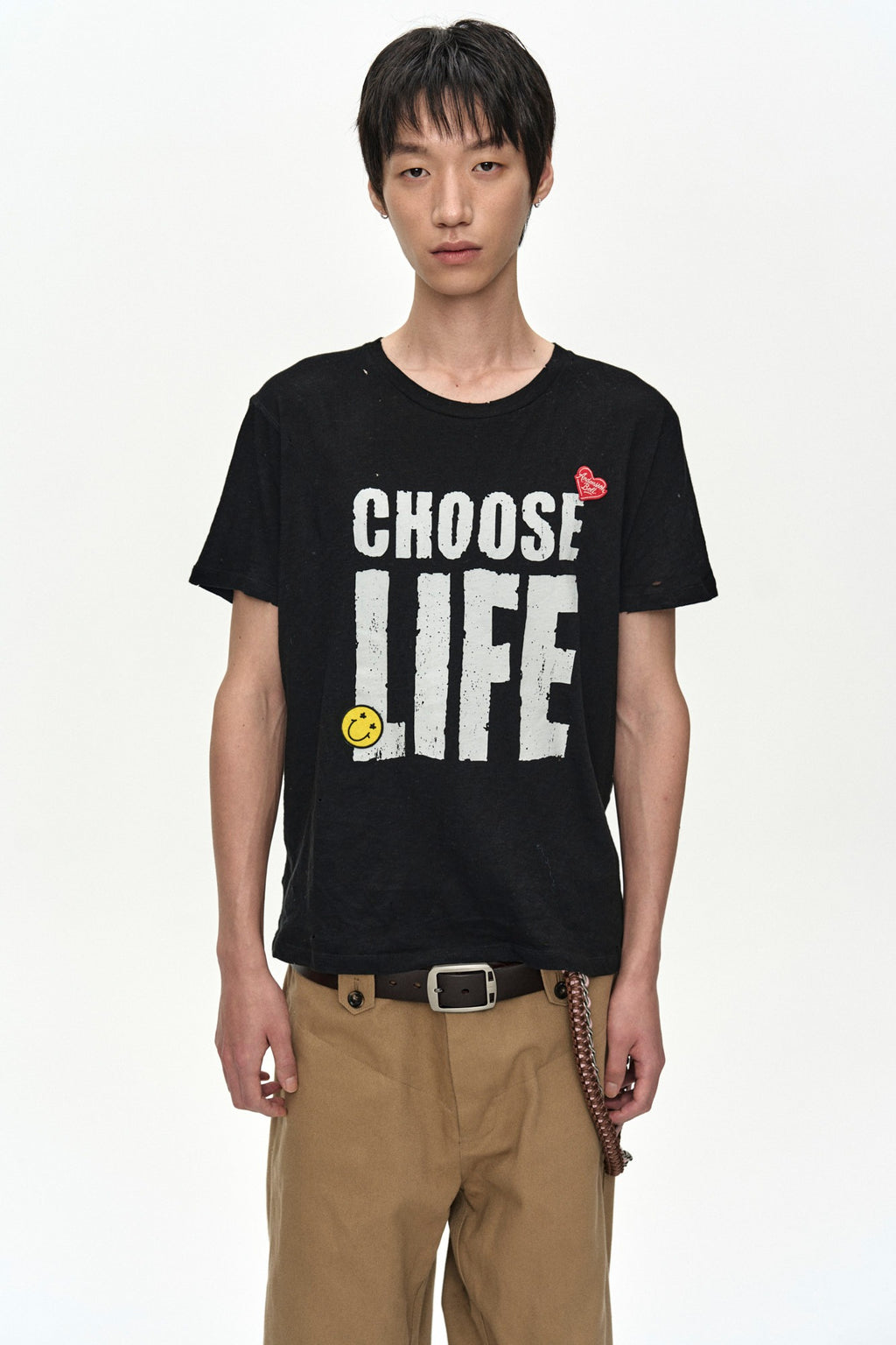 Andersson Bell - (essential) Unisex Choose Life T-Shirt (Black) product image 1 | TRAB K-Fashion Australia
