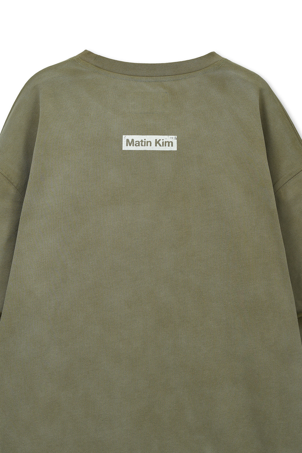 Matin Kim - Spray Effect Layered Top (Khaki) product image 4 | TRAB K-Fashion Australia