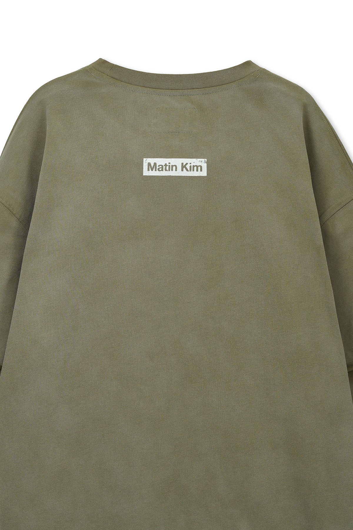 Matin Kim - Spray Effect Layered Top (Khaki) product image 4 | TRAB K-Fashion Australia