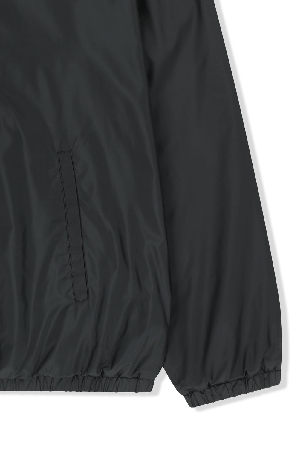 Matin Kim - Double Face Hoody Zip Up (Black) product image 6 | TRAB K-Fashion Australia