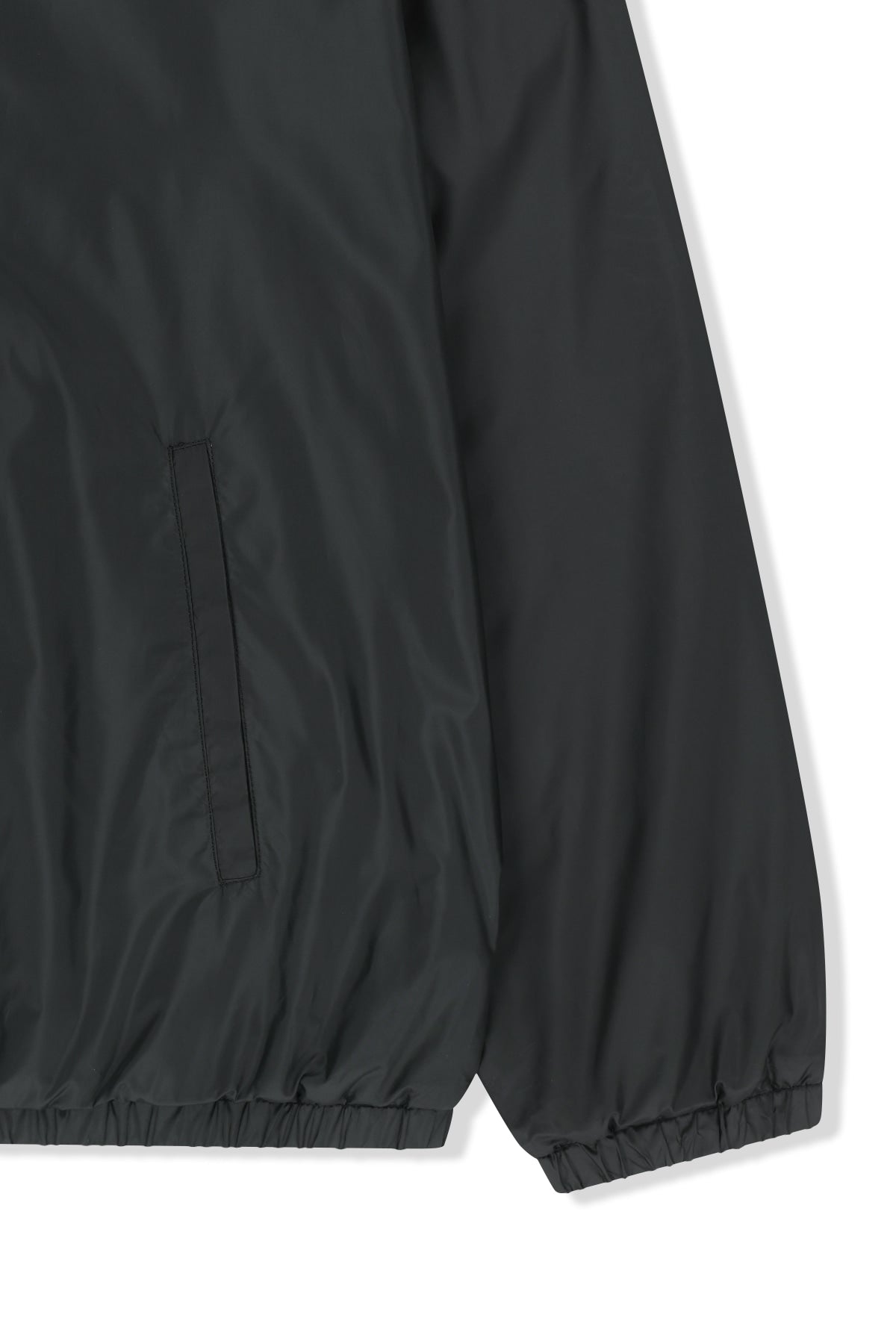 Matin Kim - Double Face Hoody Zip Up (Black) product image 6 | TRAB K-Fashion Australia