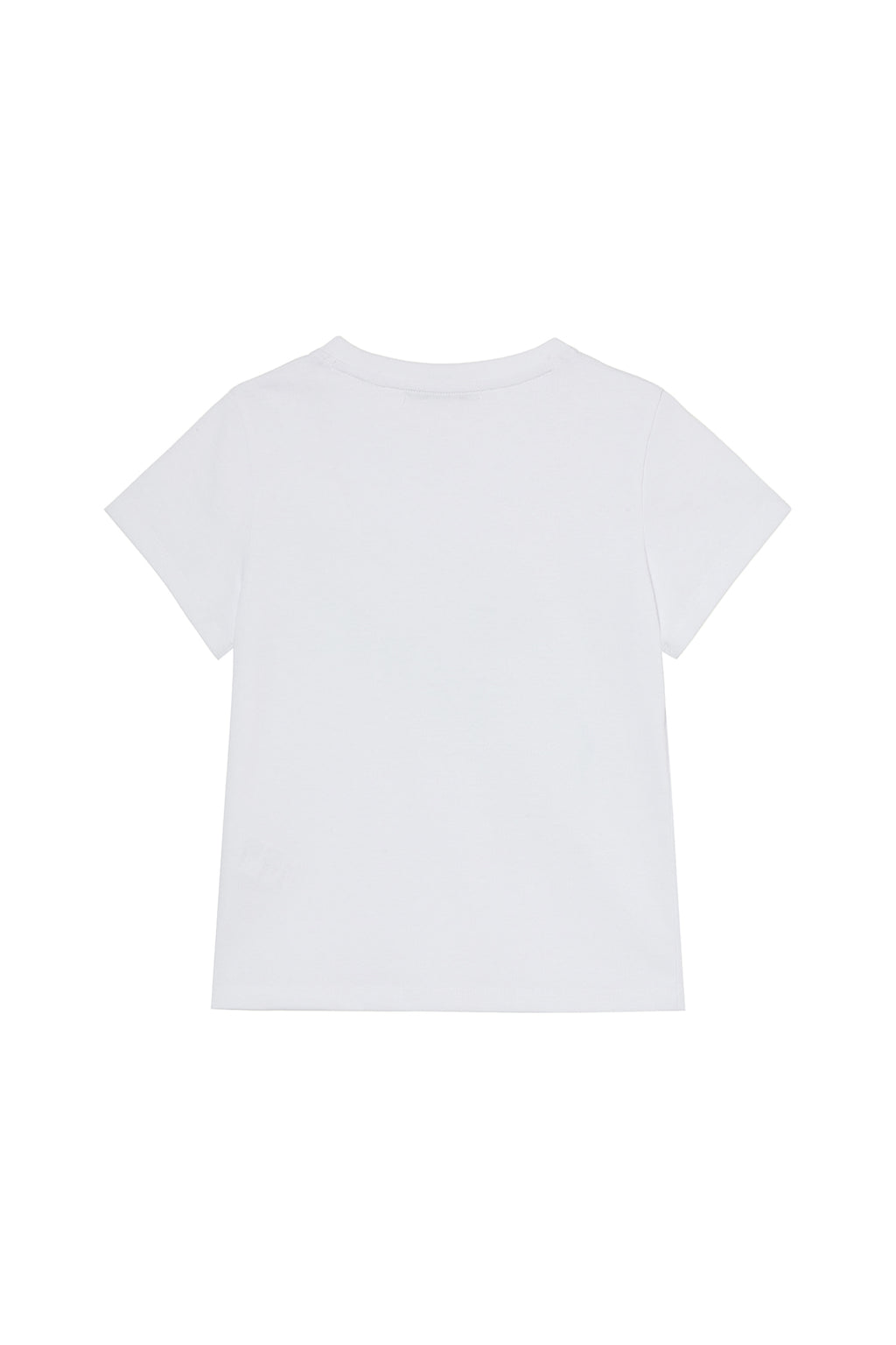 Deinet - Rose Typo Graphic T-Shirt (White) product image 2 | TRAB K-Fashion Australia