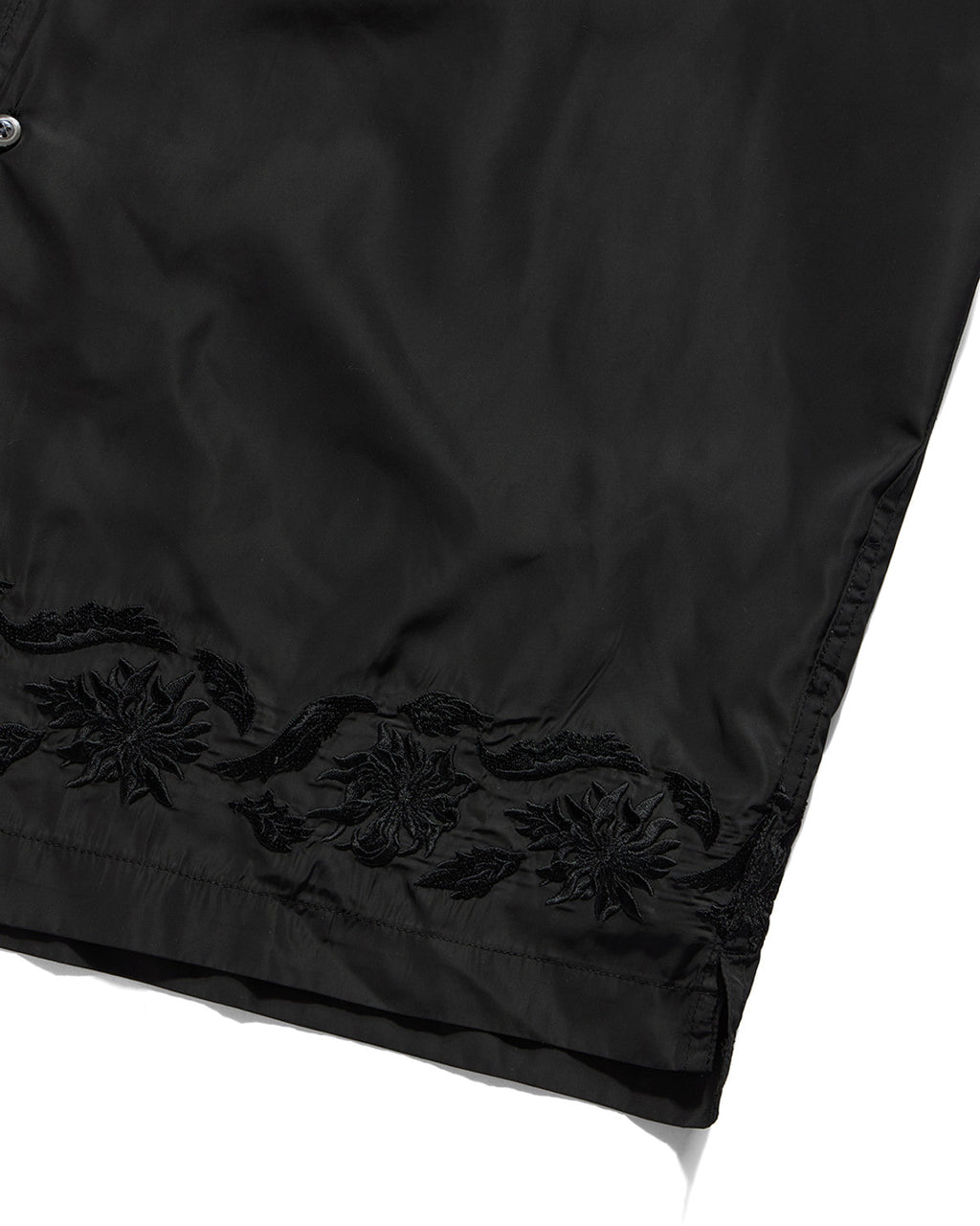 Eastlogue - Breezy Embroidered Half Shirts (Black) product image 9 | TRAB K-Fashion Australia