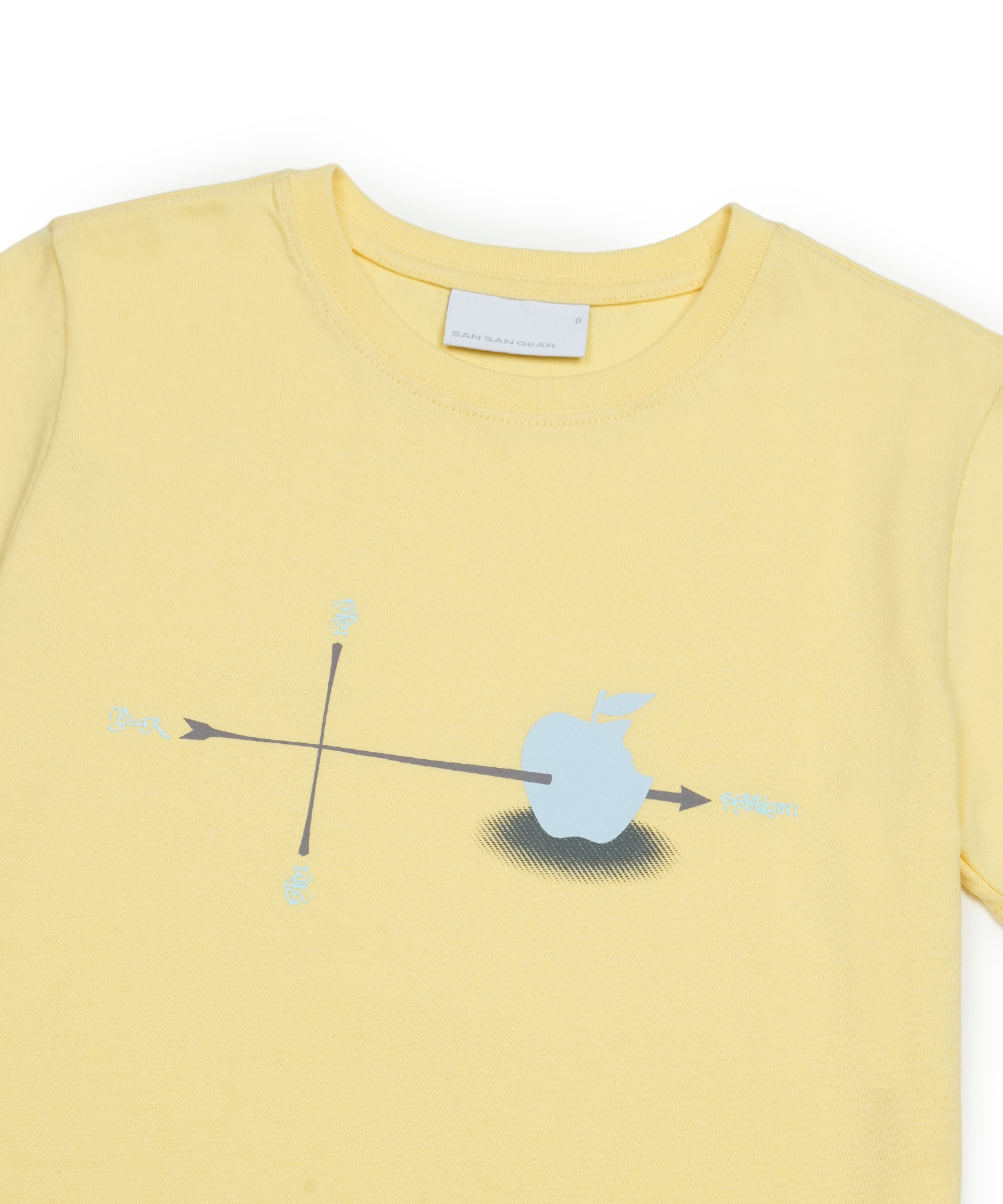 San San Gear - Pierce T-Shirt_0 (Yellow) product image 3 | TRAB K-Fashion Australia