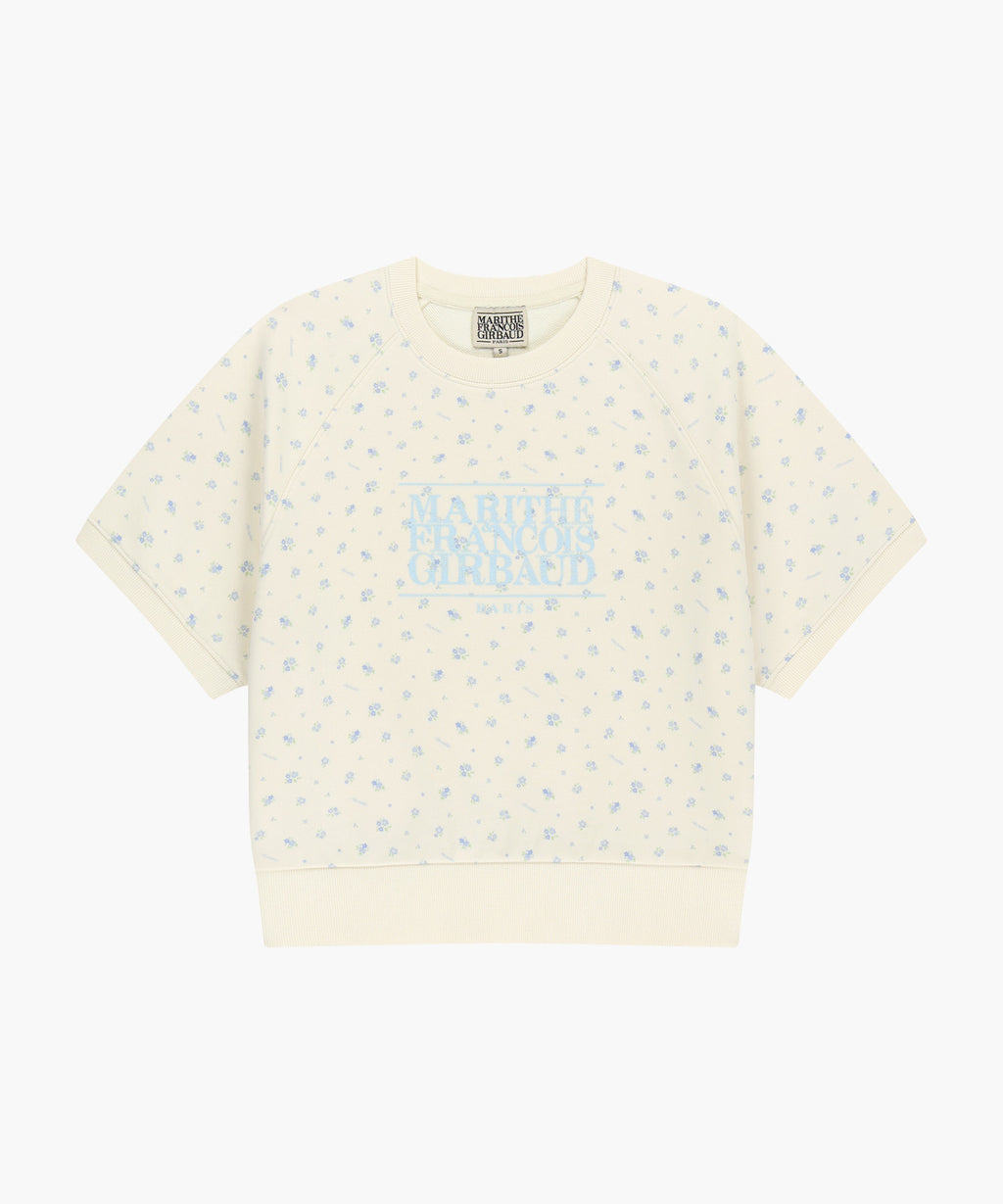 Marithe & Francois Girbaud - Vintage Classic Logo Half Sweatshirt (Flower) product image 6 | TRAB K-Fashion Australia