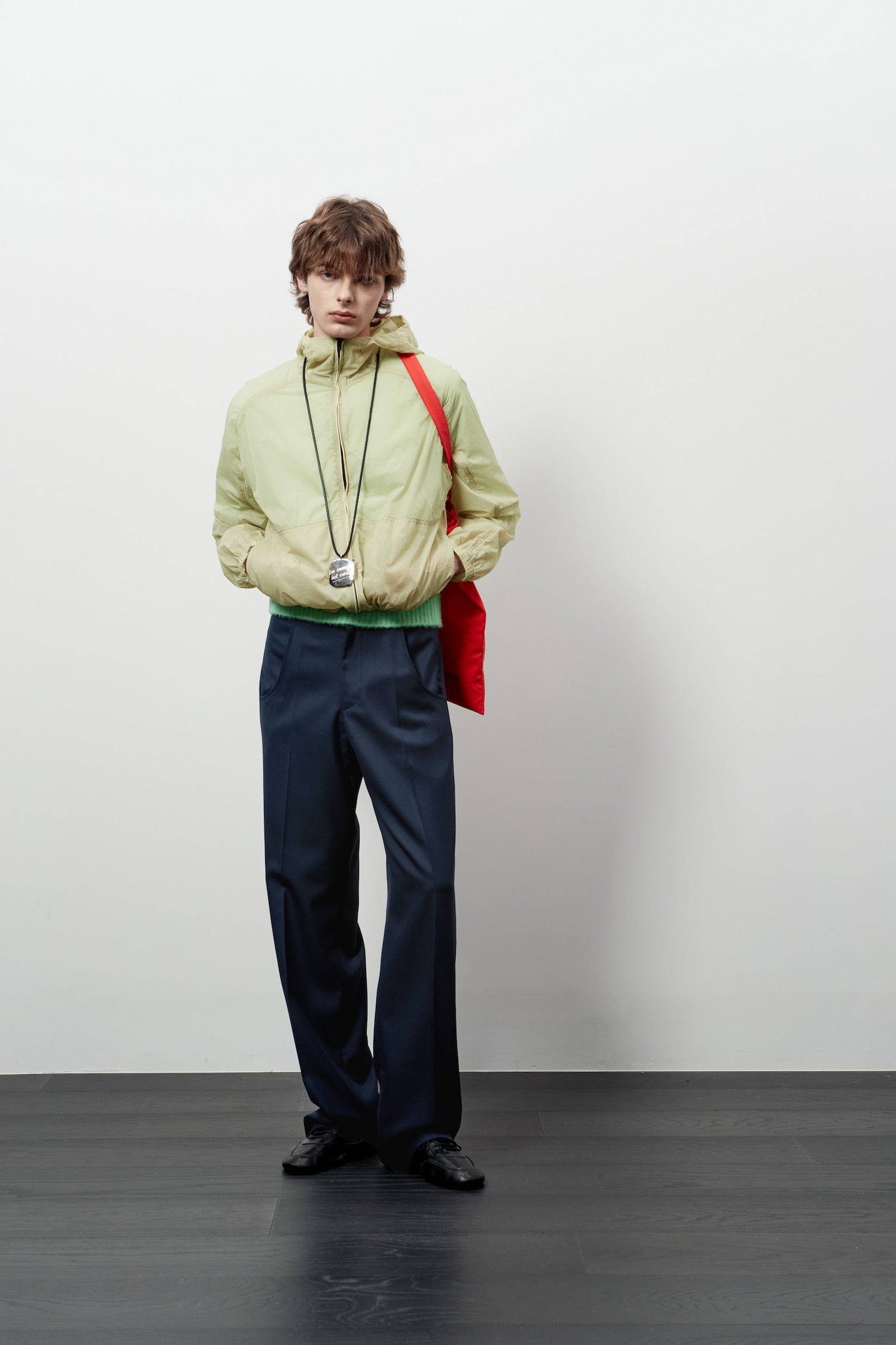 Stu - Round Cut Windbreaker (Beige) product image 9 | TRAB K-Fashion Australia