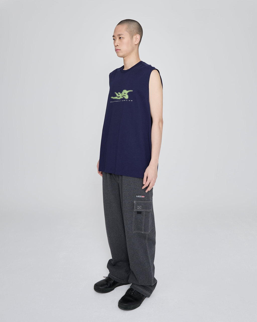 yeseyesee - Y.E.S Title Sleeveless (Light Navy) product image 8 | TRAB K-Fashion Australia