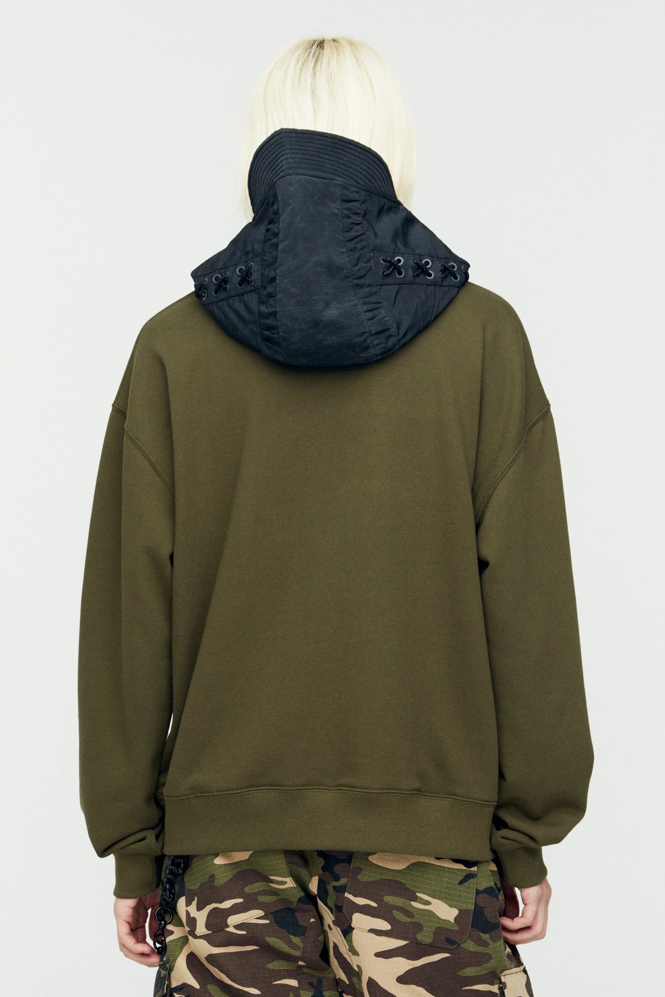 Andersson Bell - (essential) Unisex Adsb Milan Embroidery Sweatshirts (Khaki) product image 12 | TRAB K-Fashion Australia