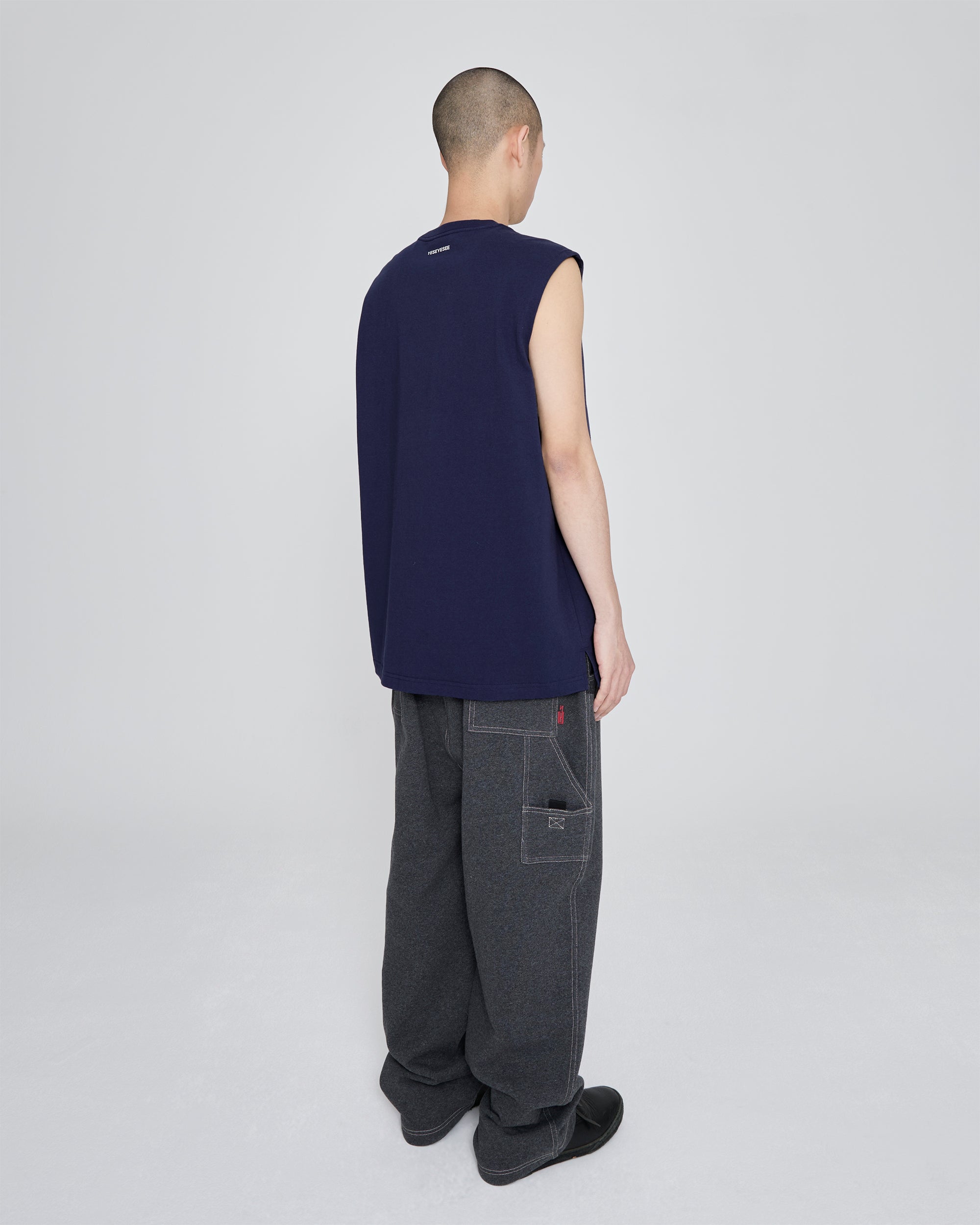 yeseyesee - Y.E.S Title Sleeveless (Light Navy) product image 9 | TRAB K-Fashion Australia