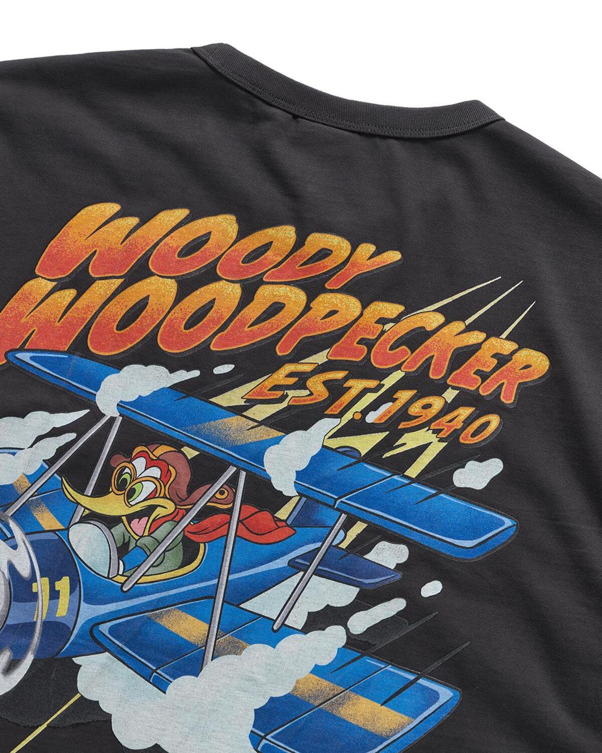 Eastlogue - Pilot Woody Comic T-shirt (Black) product image 4 | TRAB K-Fashion Australia