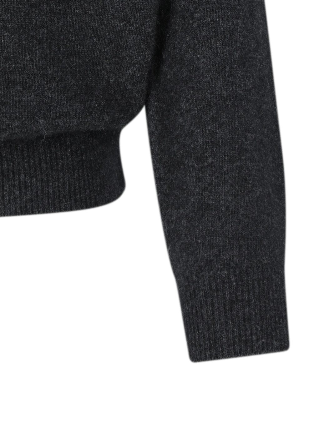 Amomento - Racoon v-neck knit (Charcoal) product image 5 | TRAB K-Fashion Australia