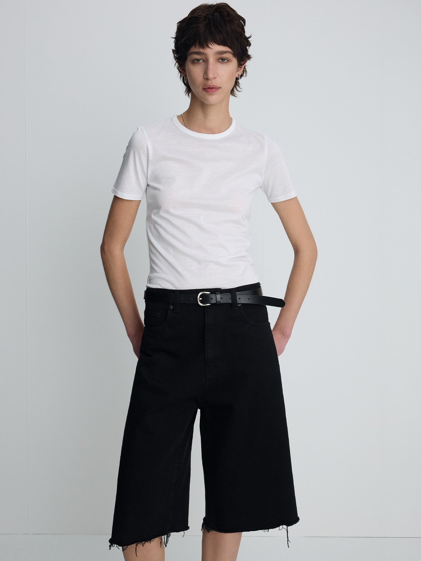 Tonywack - Tencel Short Sleeve T-Shirt (Off White) product image 6 | TRAB K-Fashion Australia