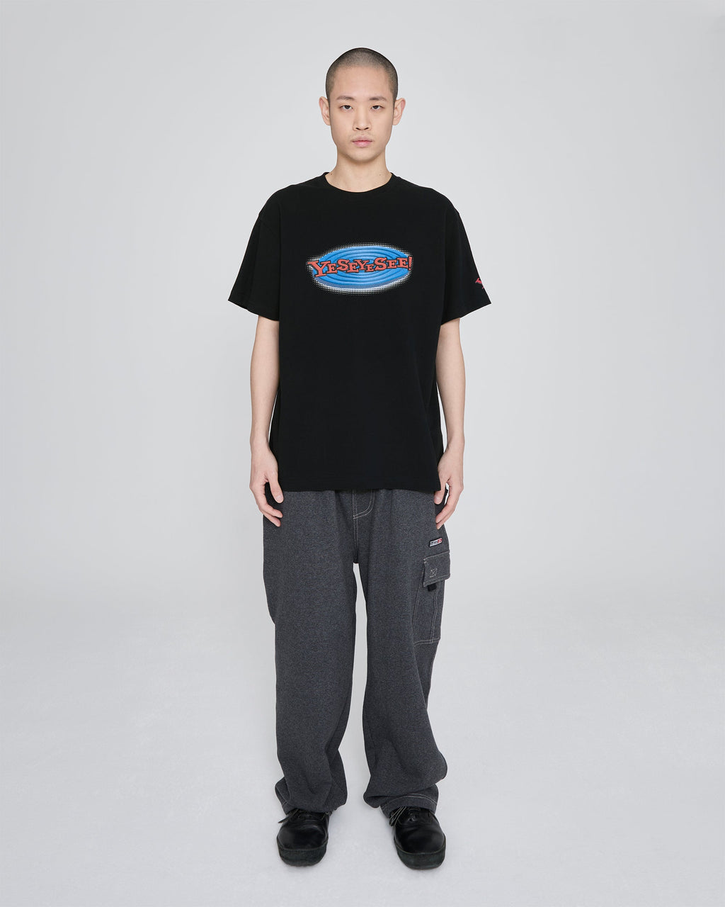 yeseyesee - Y.E.S Web Logo Tee (Black) product image 6 | TRAB K-Fashion Australia