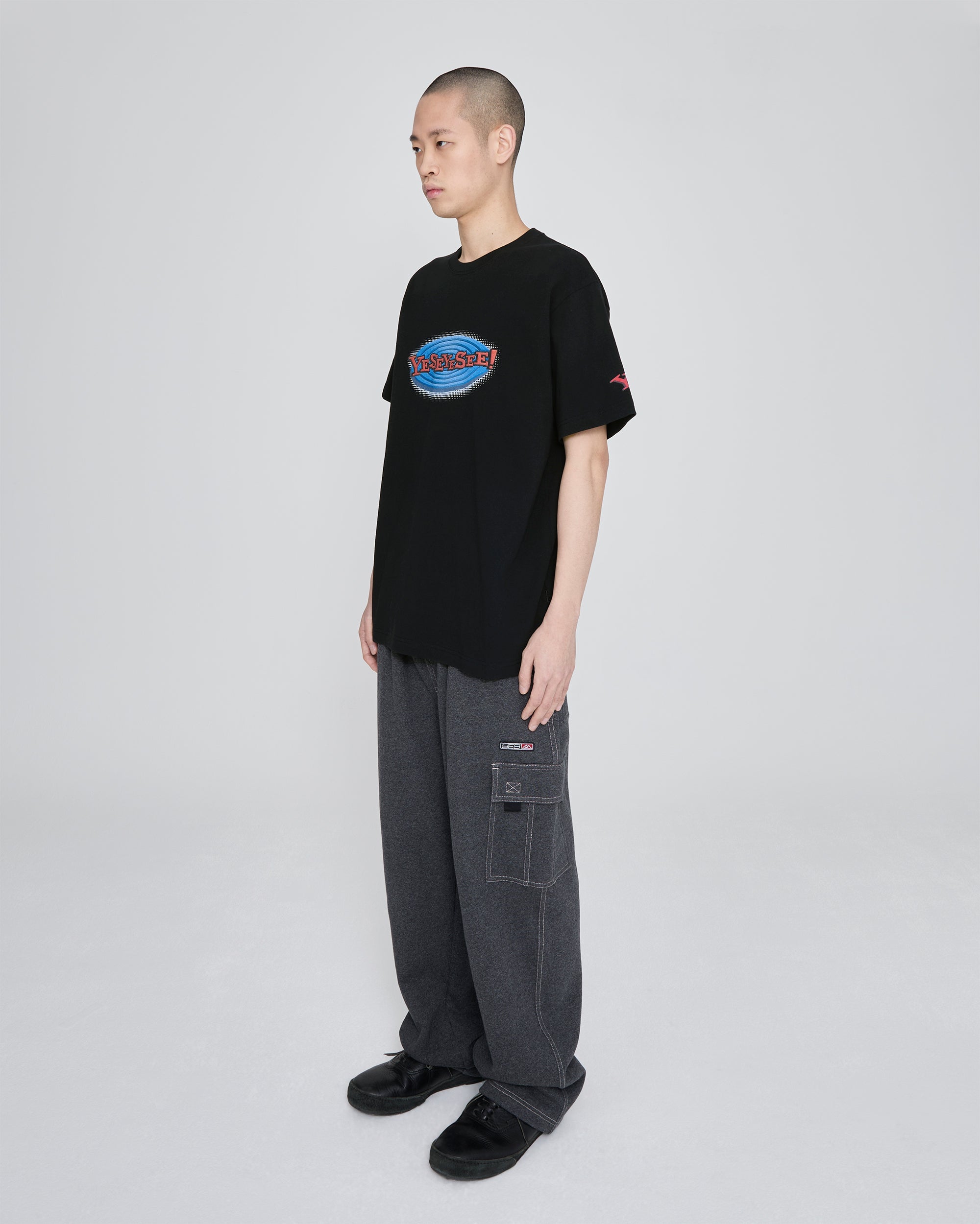 yeseyesee - Y.E.S Web Logo Tee (Black) product image 7 | TRAB K-Fashion Australia
