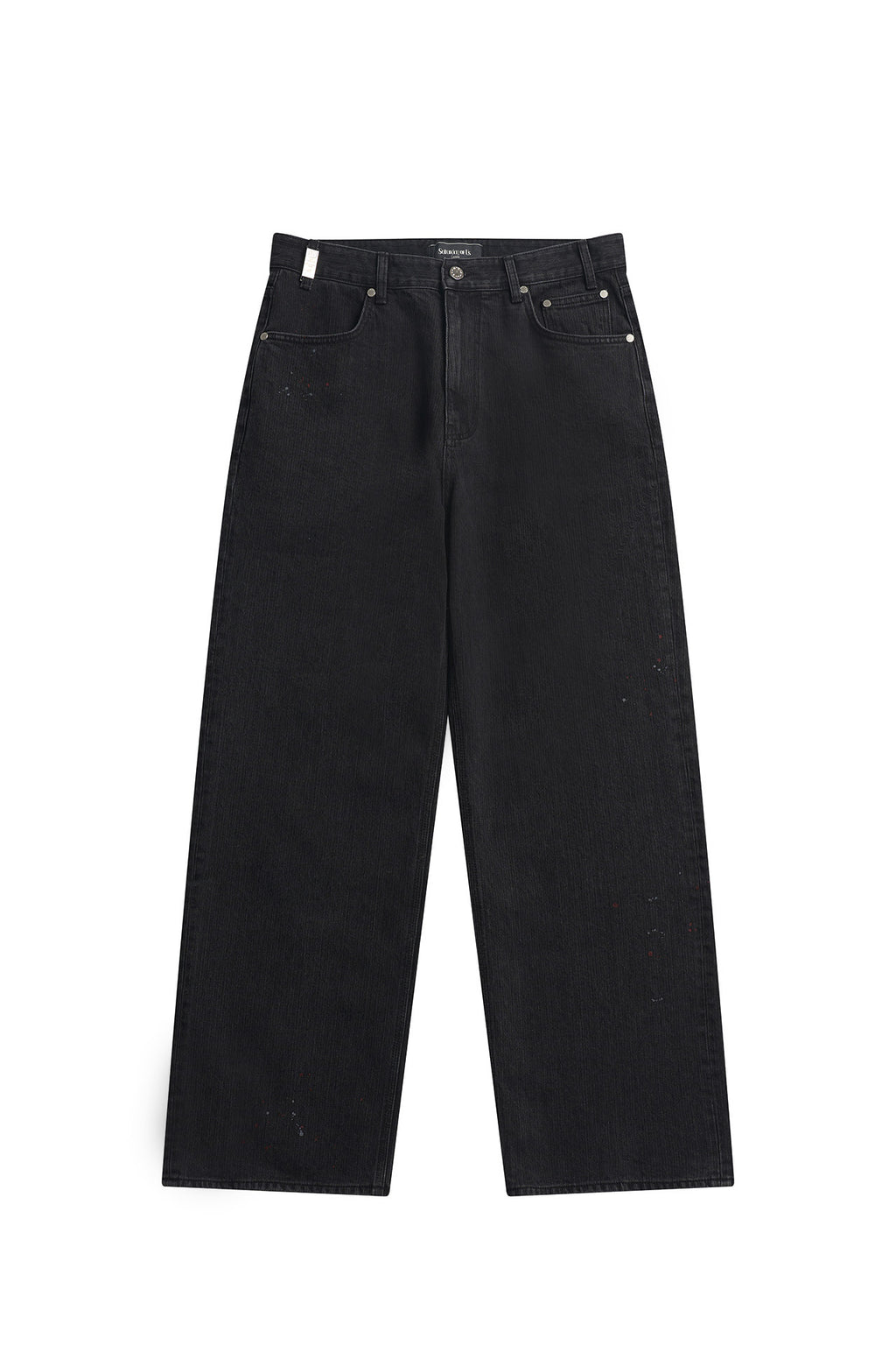STU - Straight Paint Denim Pants (Grey) product image 16 | TRAB K-Fashion Australia