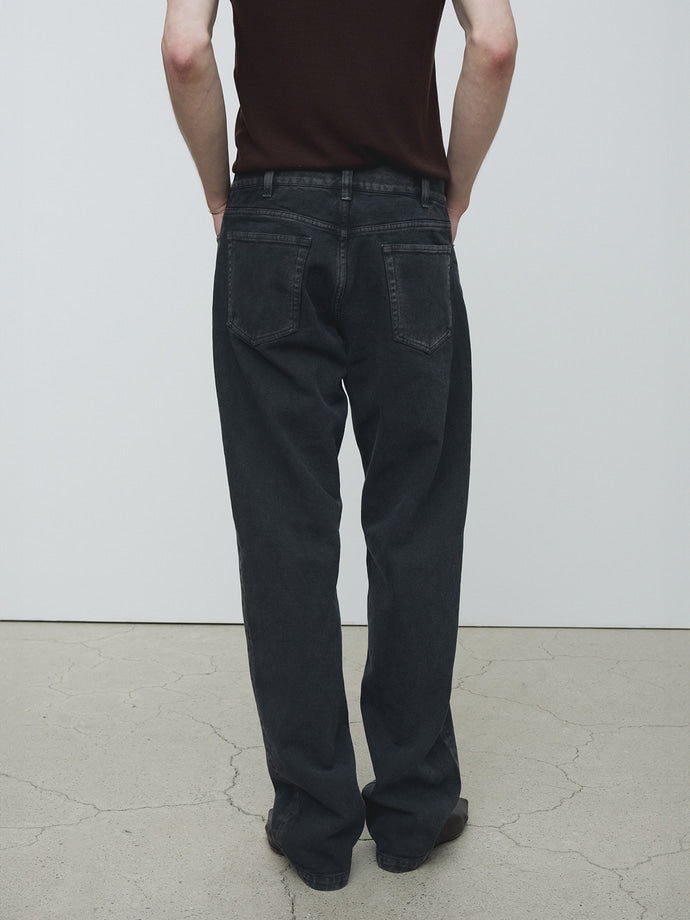 Tonywack - Loose Straight Overdye Denim Jeans (Carbon Pigment) product image 6 | TRAB K-Fashion Australia