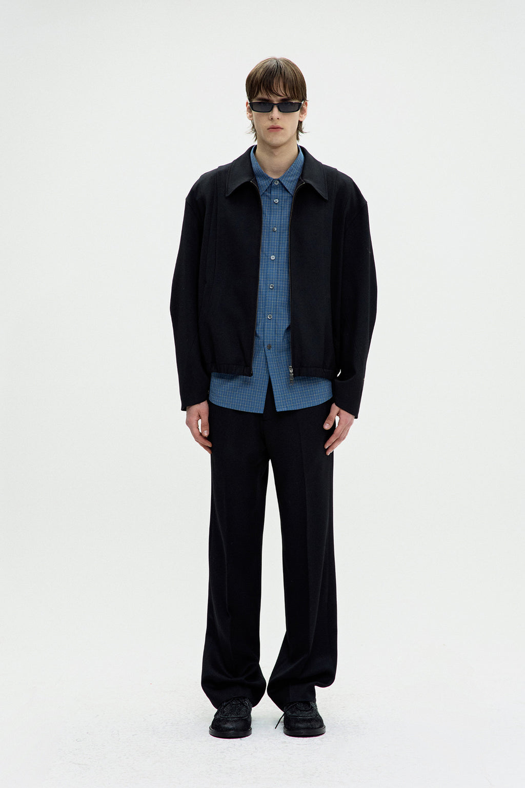 Coor - Wool Blouson Jumper (Black) product image 2 | TRAB K-Fashion Australia