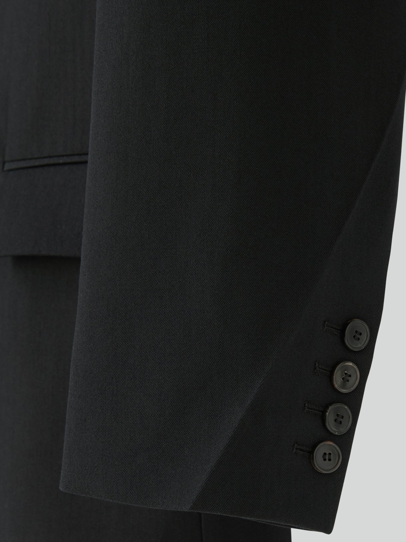 Recto - Structured Wool Blend Single Jacket (Black) product image 14 | TRAB K-Fashion Australia