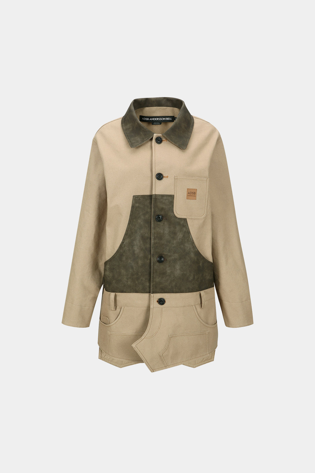 Andersson Bell - Carpenter Shorts Inserted Coat (Beige) product image 8 | TRAB K-Fashion Australia