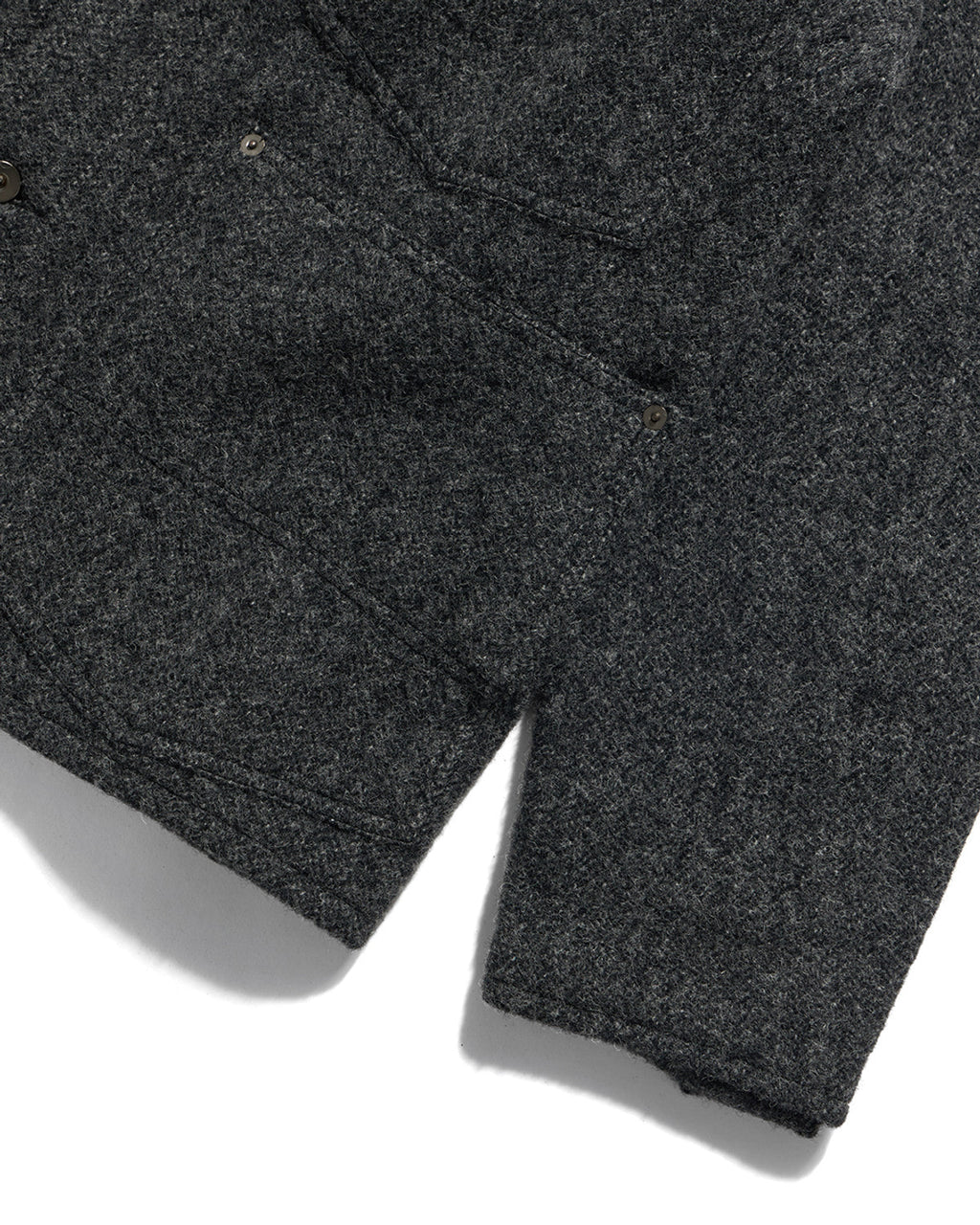 Eastlogue - Railman Work Jacket (Black Wool Herringbone) product image 8 | TRAB K-Fashion Australia