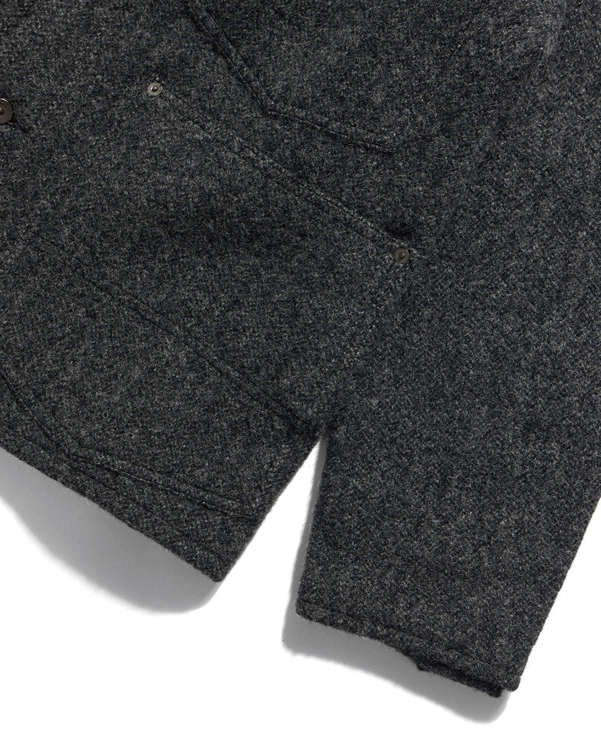 Eastlogue - Railman Work Jacket (Black Wool Herringbone) product image 8 | TRAB K-Fashion Australia