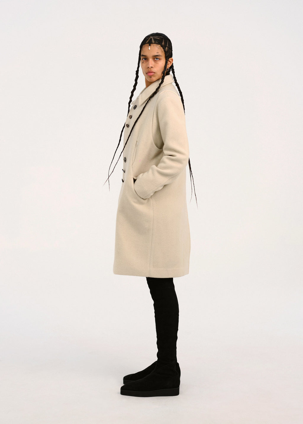Hyein Seo - Coat w/ Hood Muffler product image 3 | TRAB K-Fashion Australia