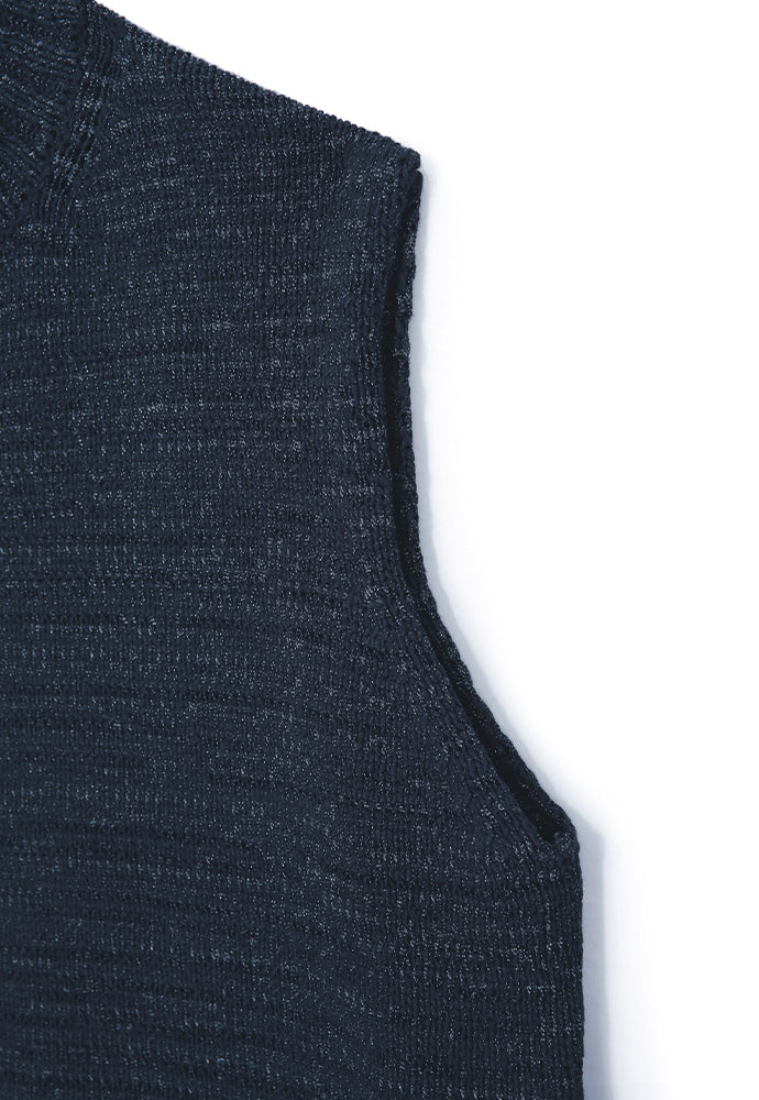 Art if acts - Tape Knit Vest (Dark Navy) product image 7 | TRAB K-Fashion Australia