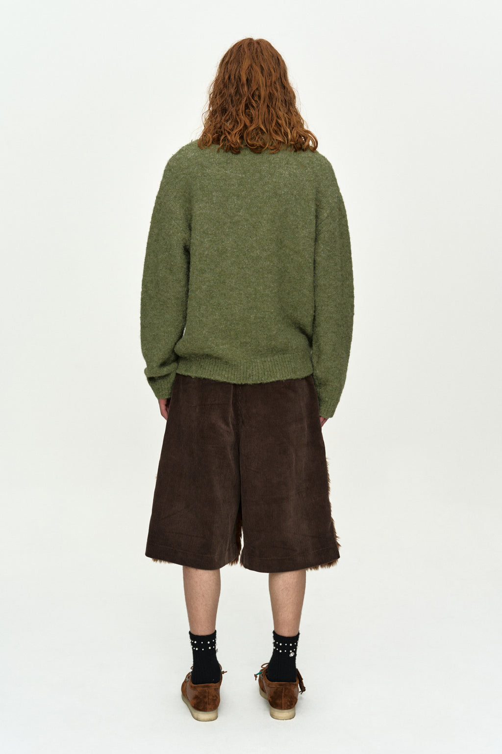 Andersson Bell - Adsb Intarsia Crew-Neck Sweater (Green) product image 2 | TRAB K-Fashion Australia