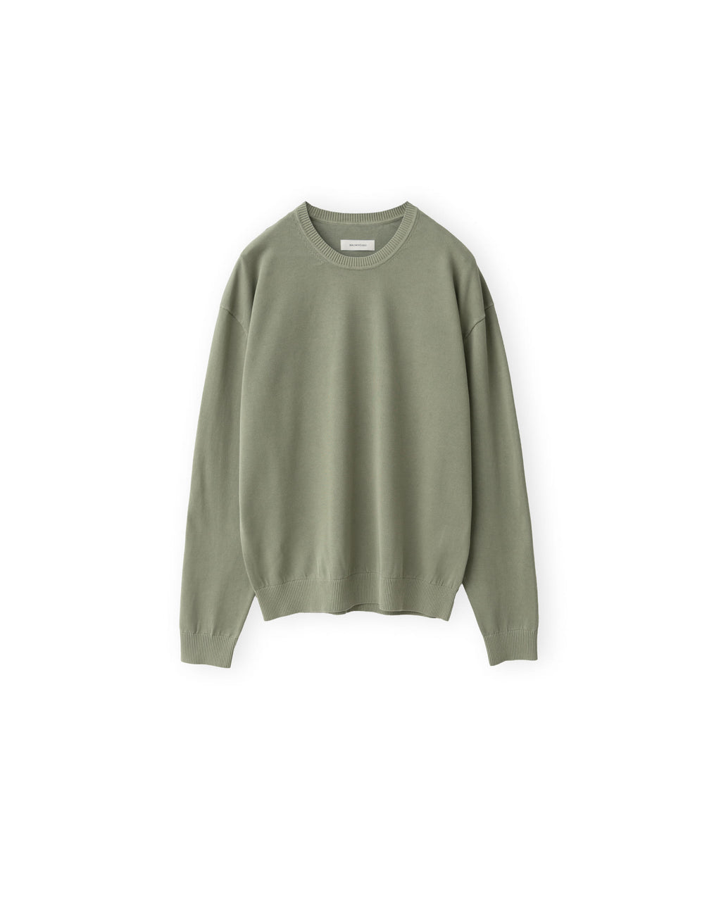 Brownyard - Washed Cotton Knit (Olive Grey) product image 4 | TRAB K-Fashion Australia