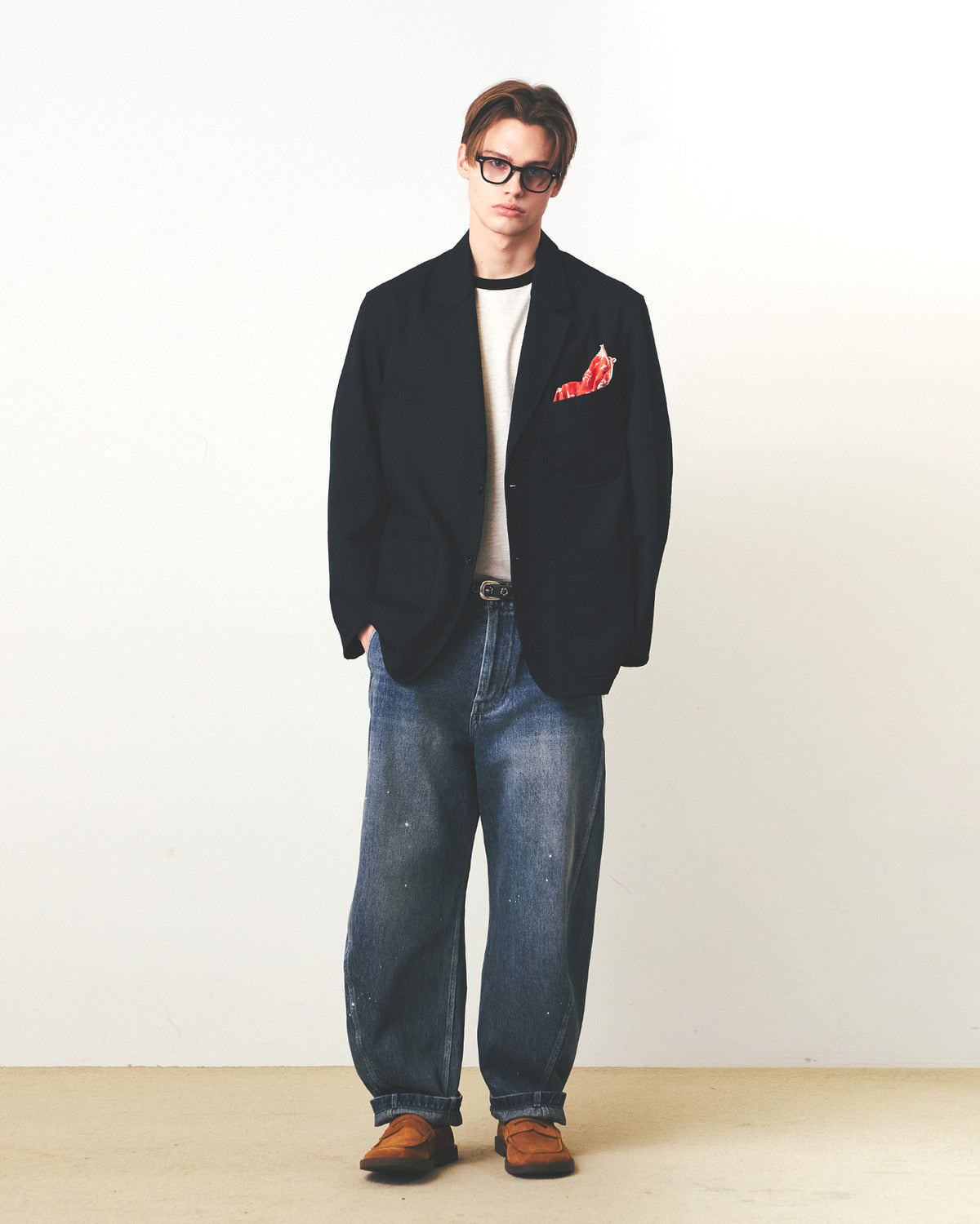Eastlogue - Lounger Comfort Jacket (Black Linen) product image 4 | TRAB K-Fashion Australia