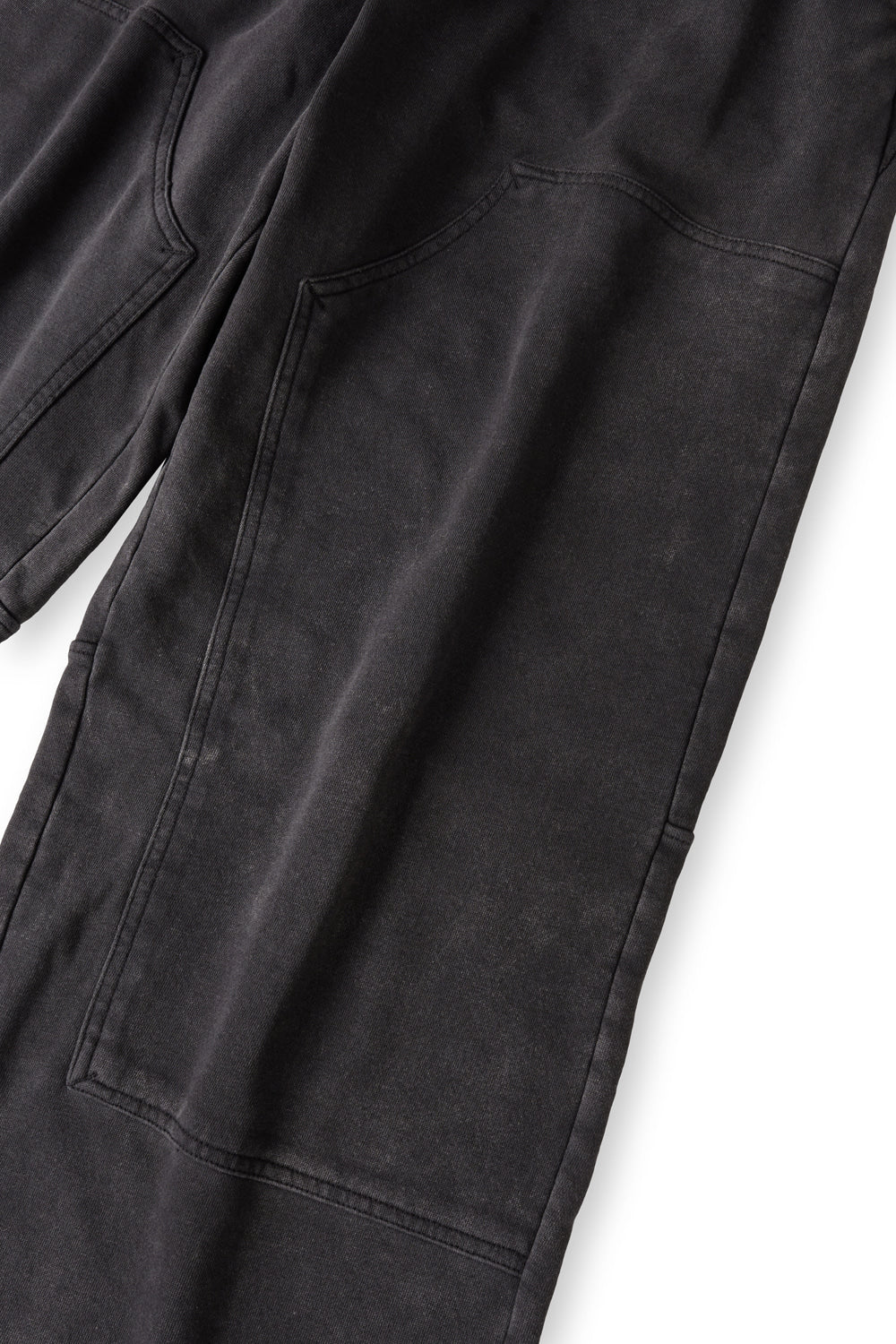 Hatchingroom - Double Knee Sweat Pants Aged (Charcoal) product image 6 | TRAB K-Fashion Australia