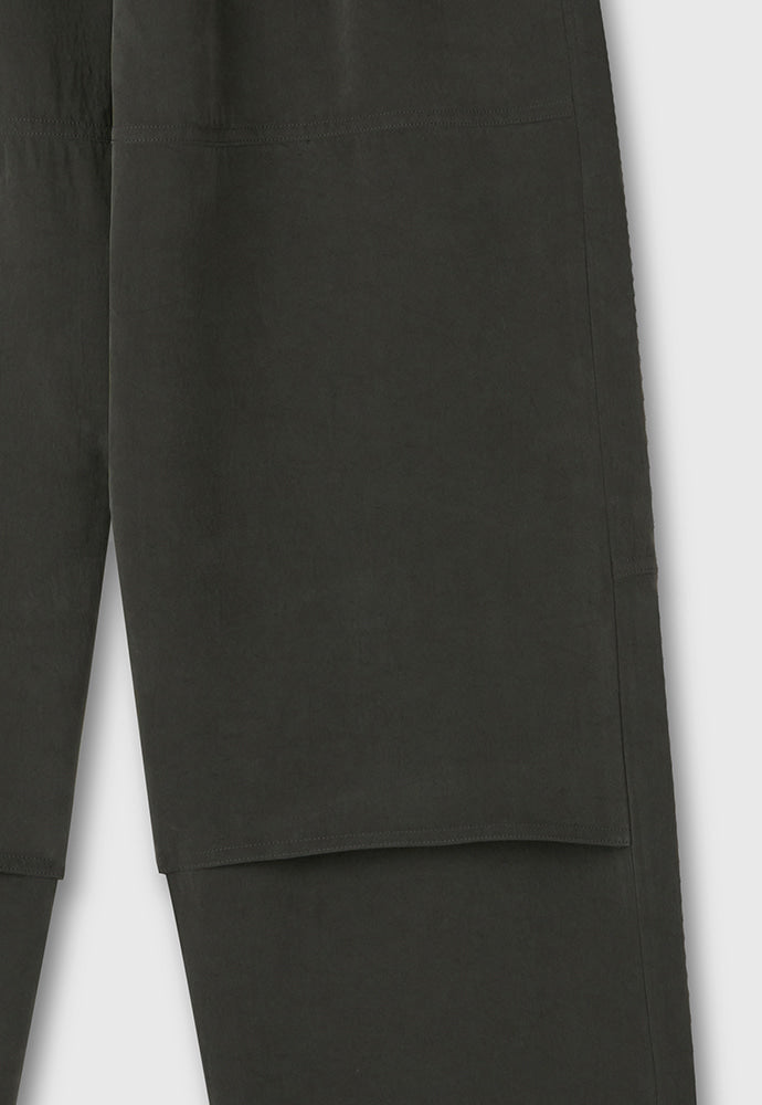 Tonywack - Drape Cupro Belted Pants (Ripe Olive) product image 12 | TRAB K-Fashion Australia